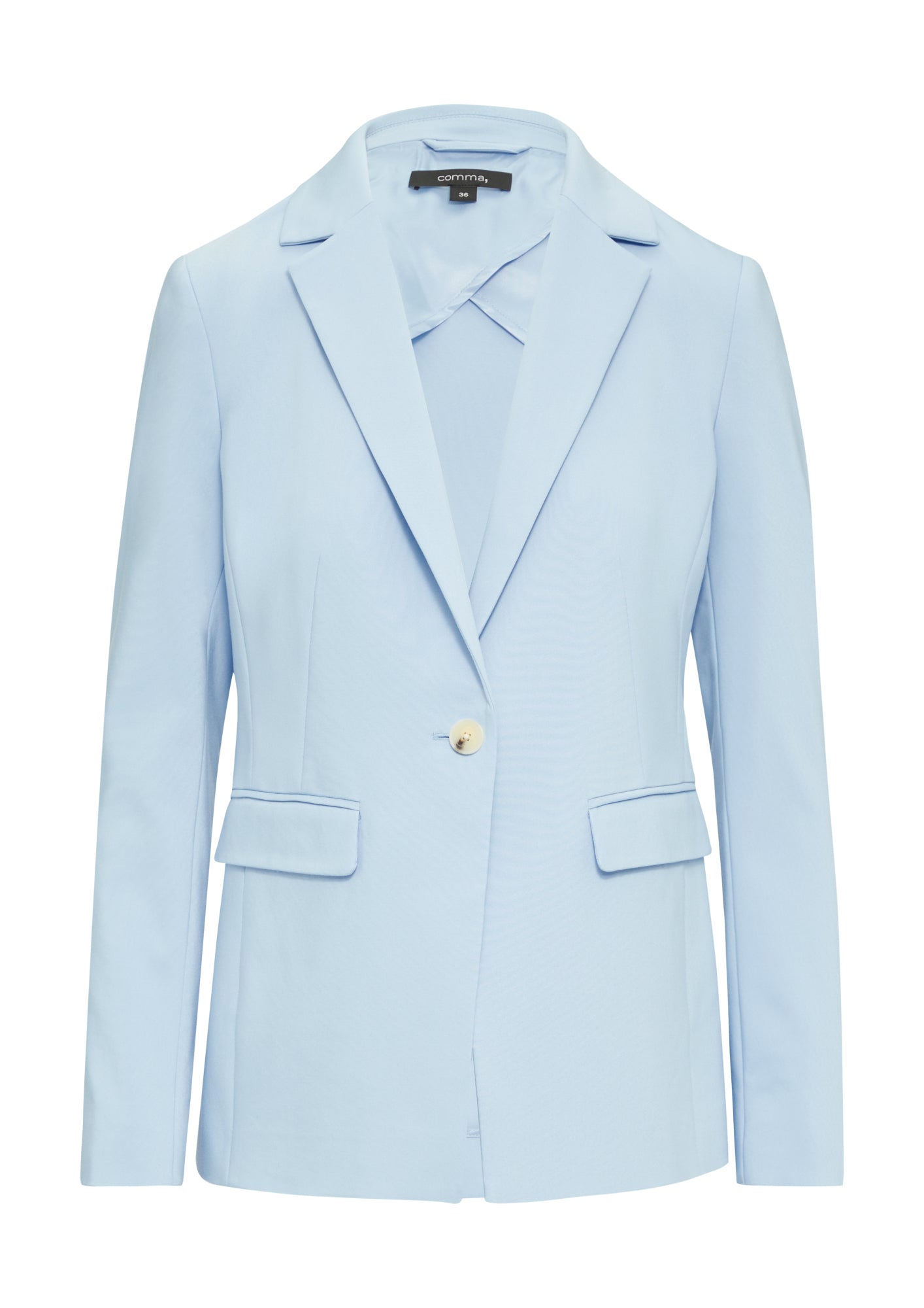 comma Blazer hellblau