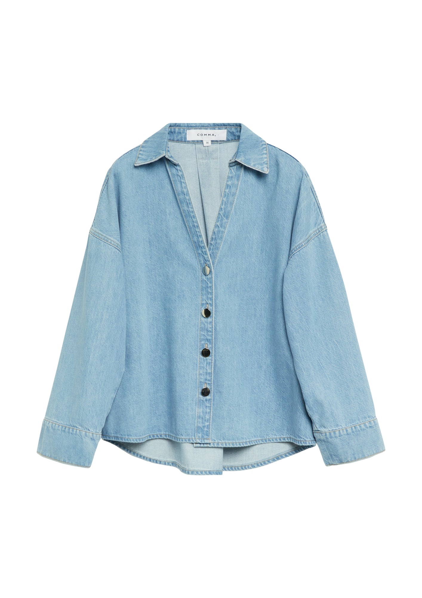 comma Blusen blau