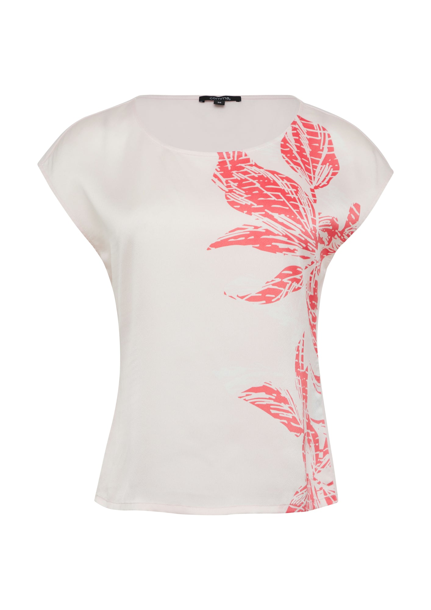 comma T-Shirts weiß