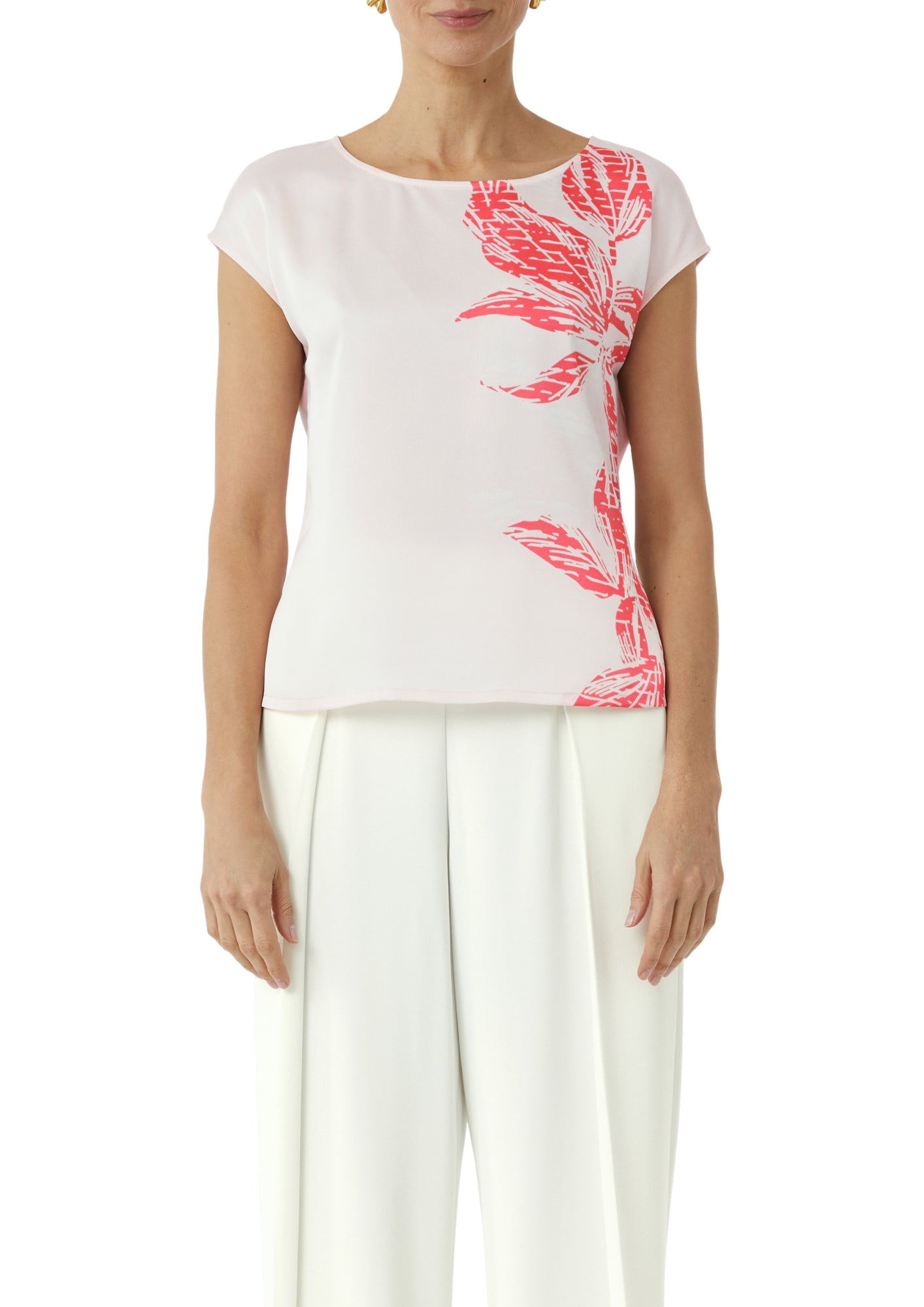 comma T-Shirts weiß