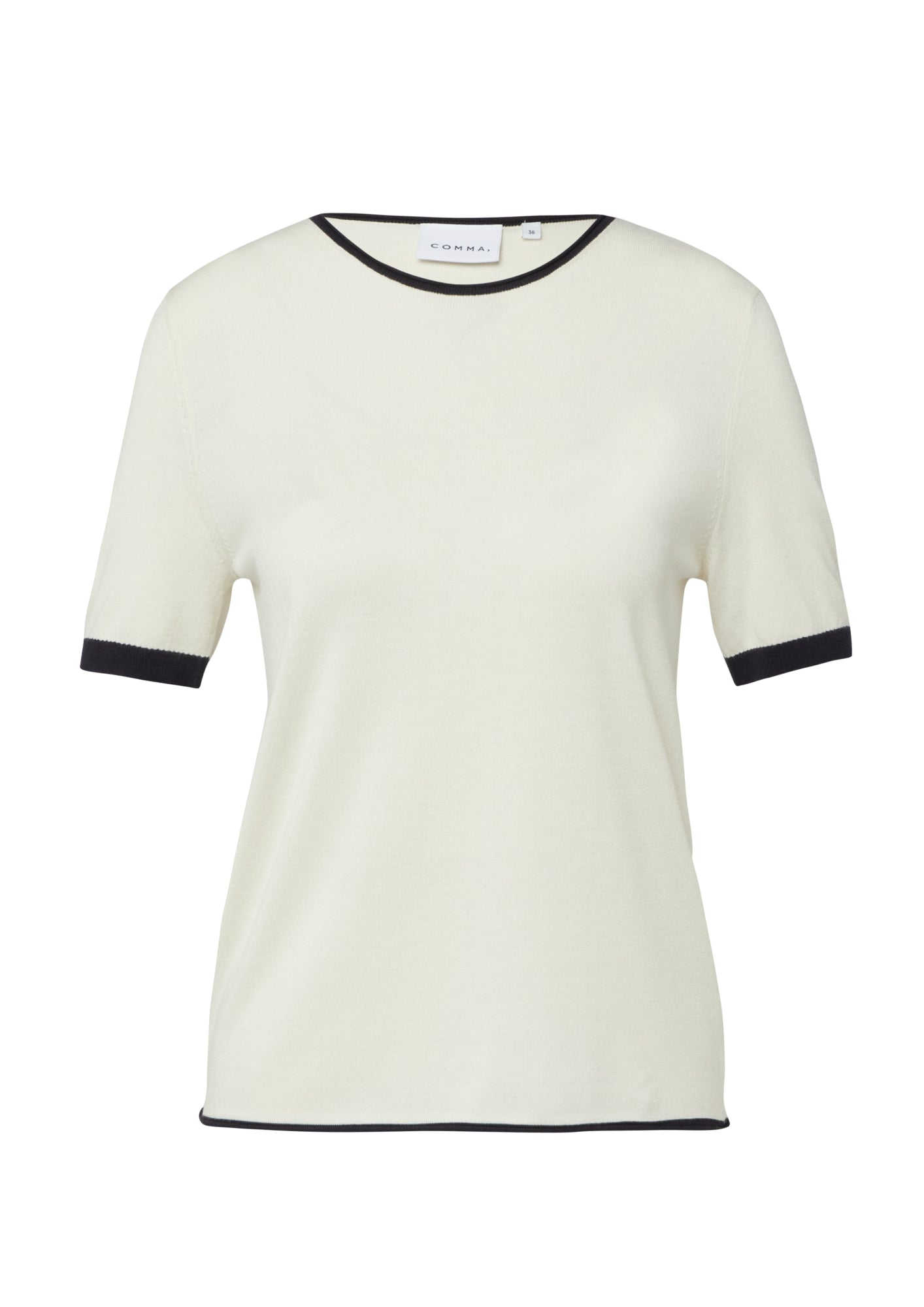 comma Pullover creme