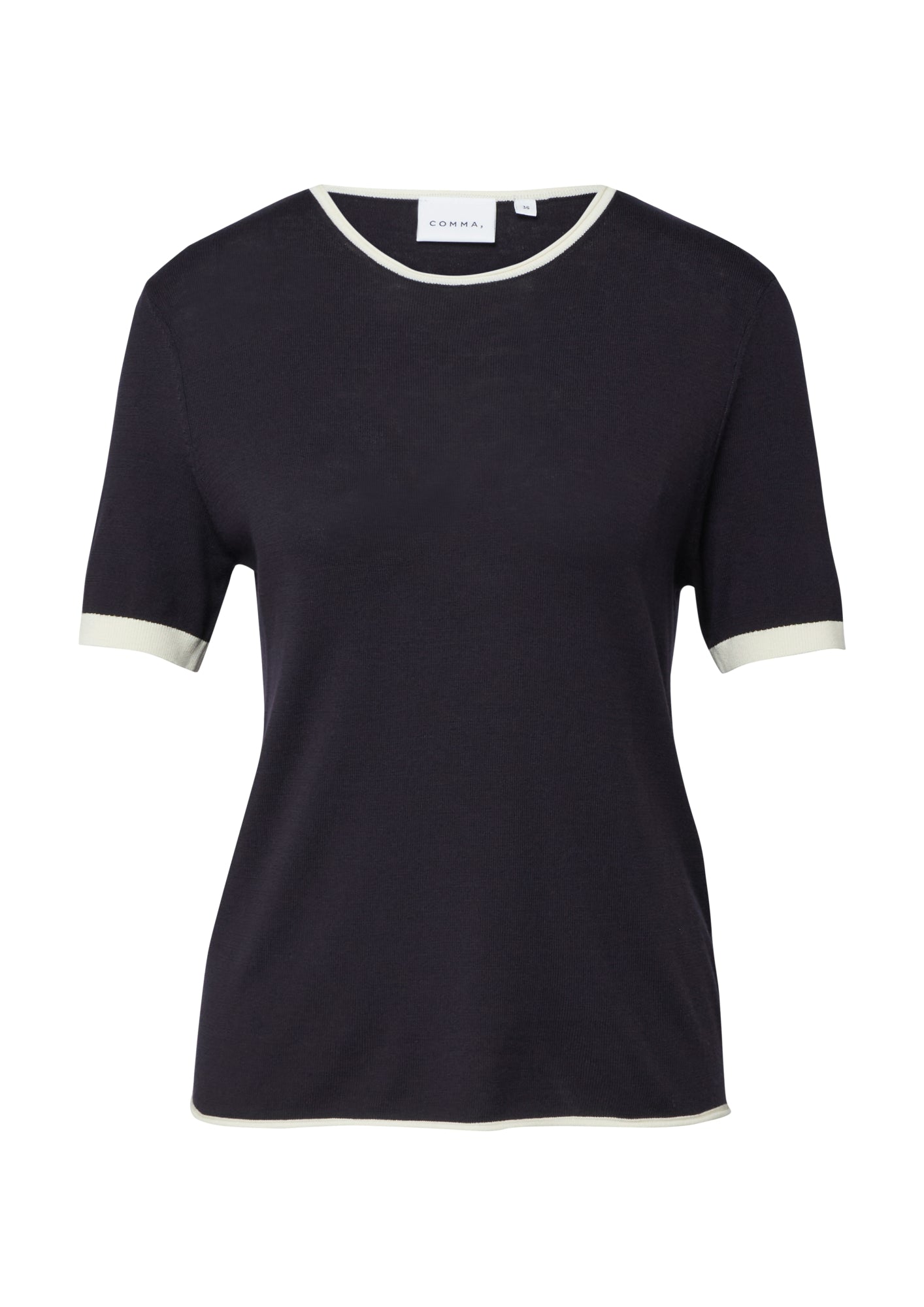 comma Pullover dunkelblau