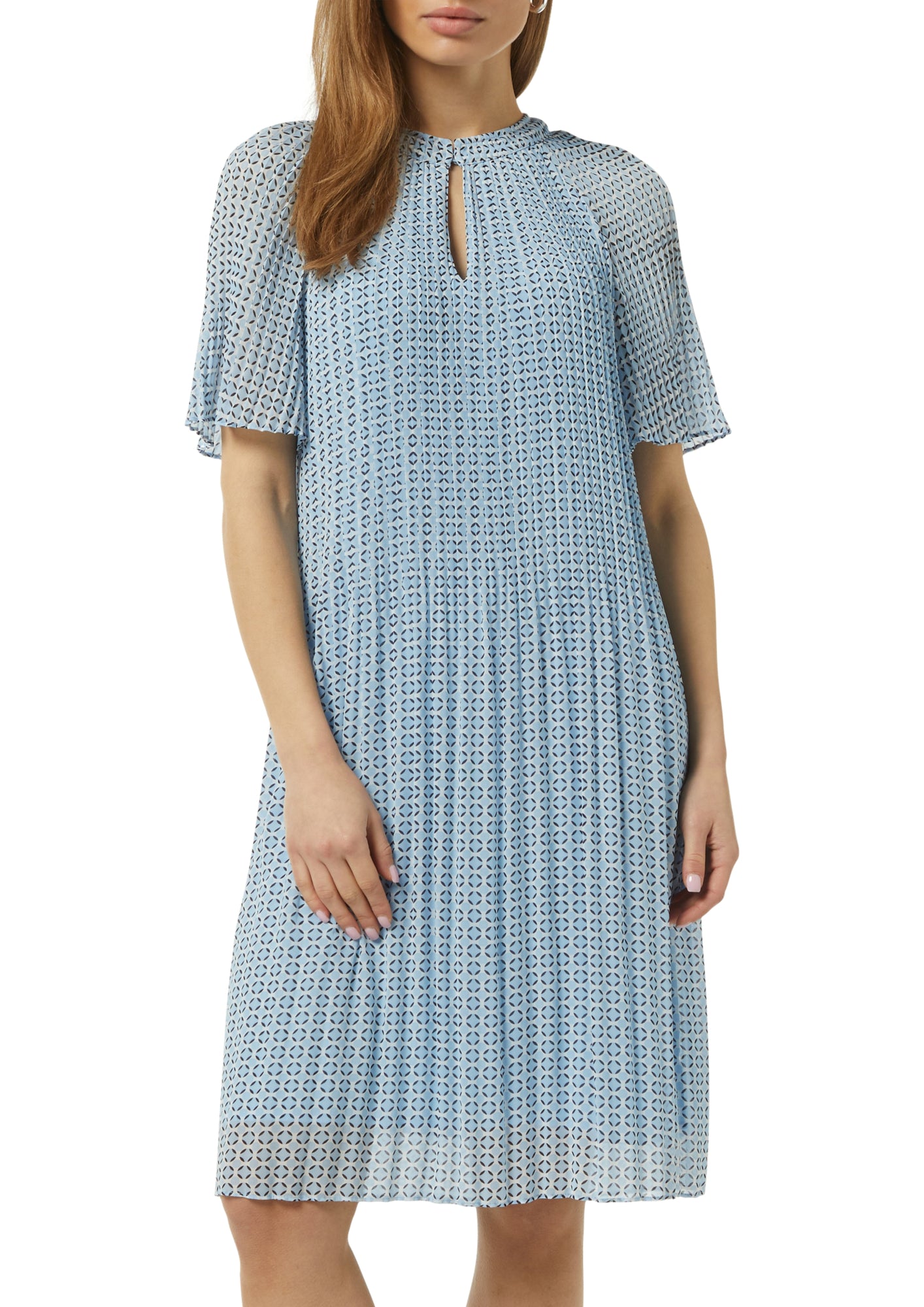 comma Freizeitkleider hellblau