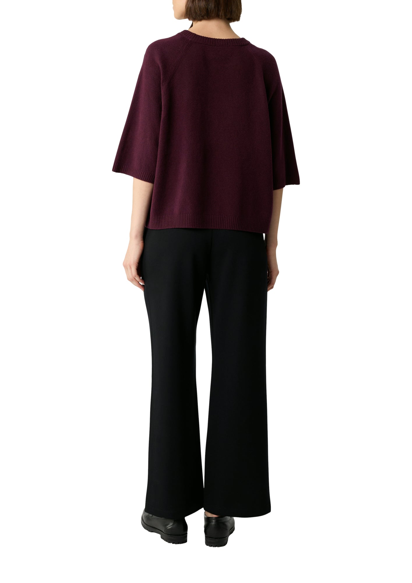 comma Pullover bordeaux