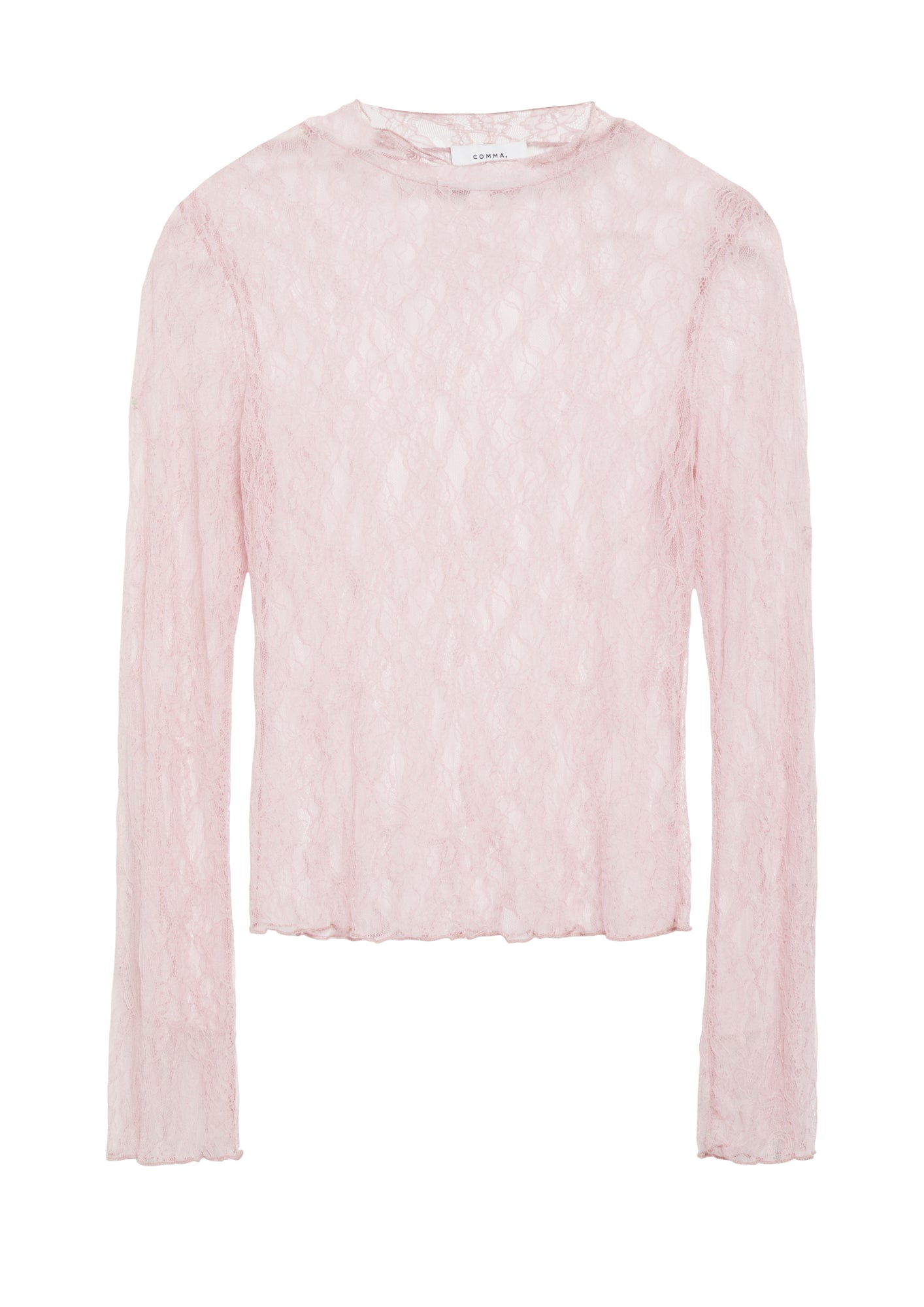 comma Langarmshirts pink