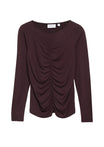 comma Langarmshirts lila