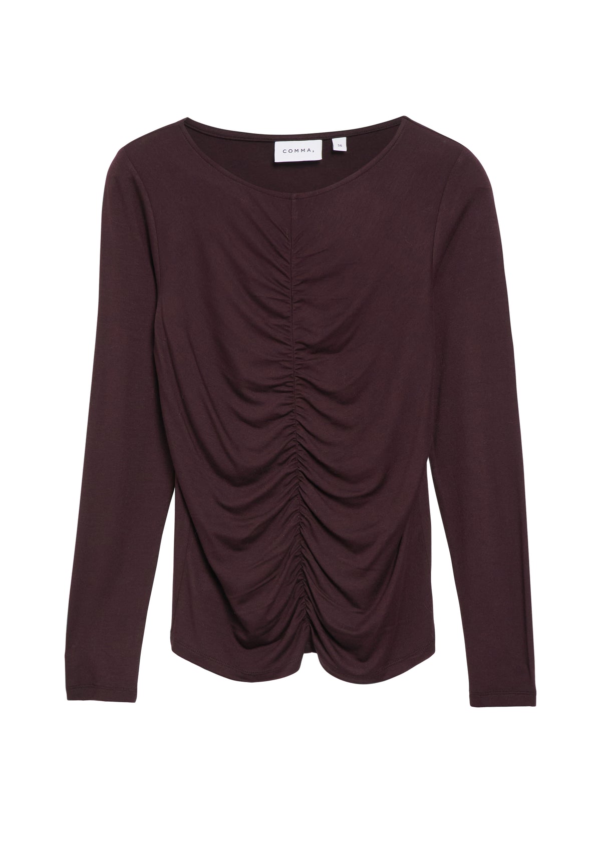 comma Langarmshirts lila