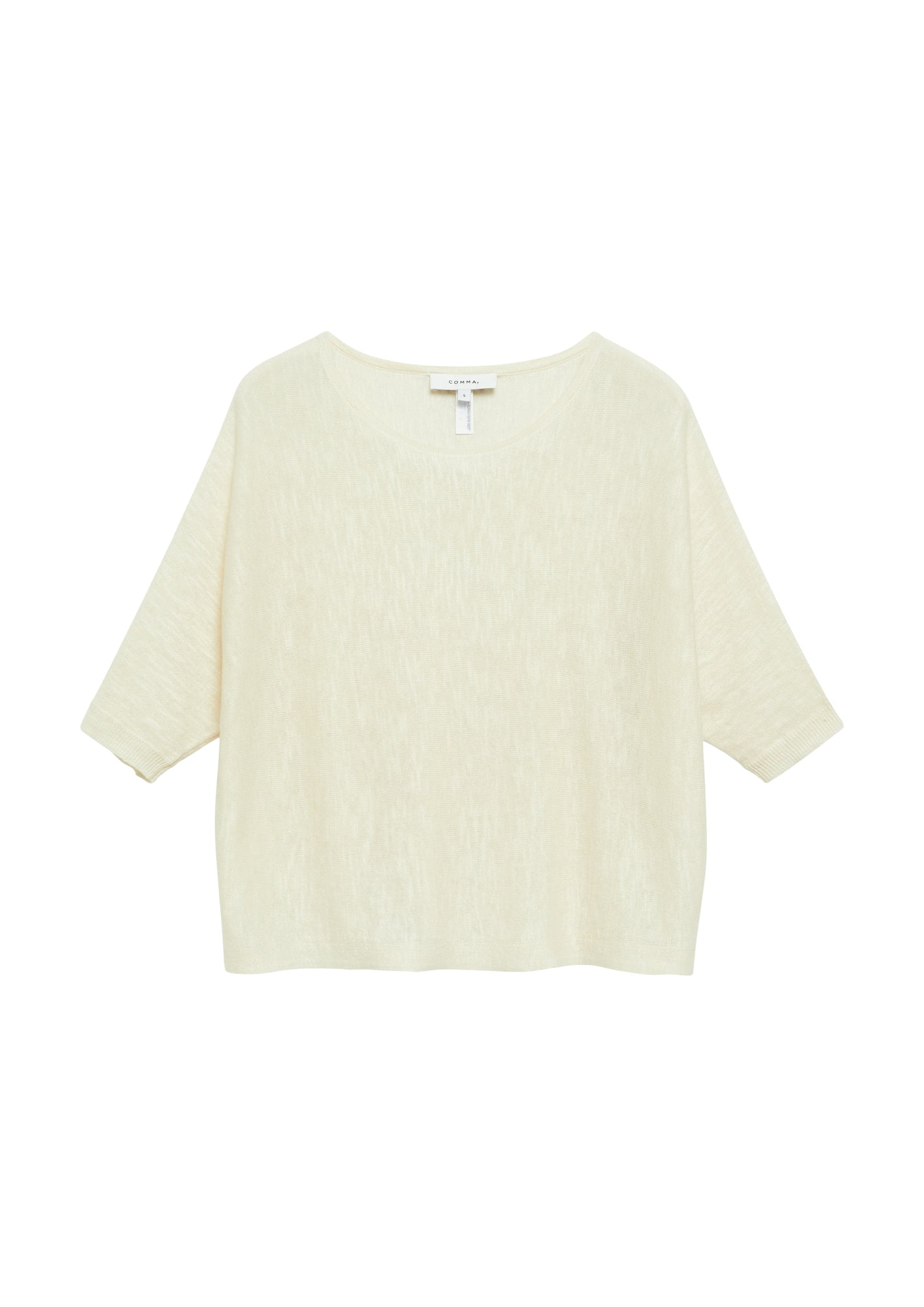 comma Pullover creme