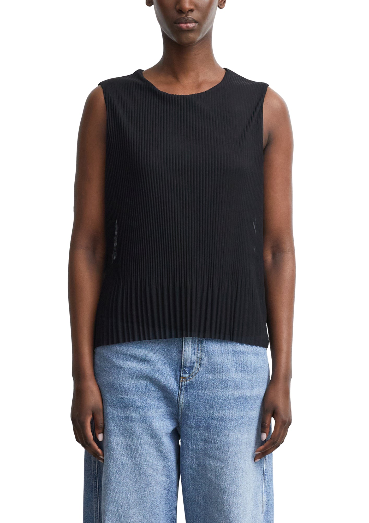 comma Tops schwarz