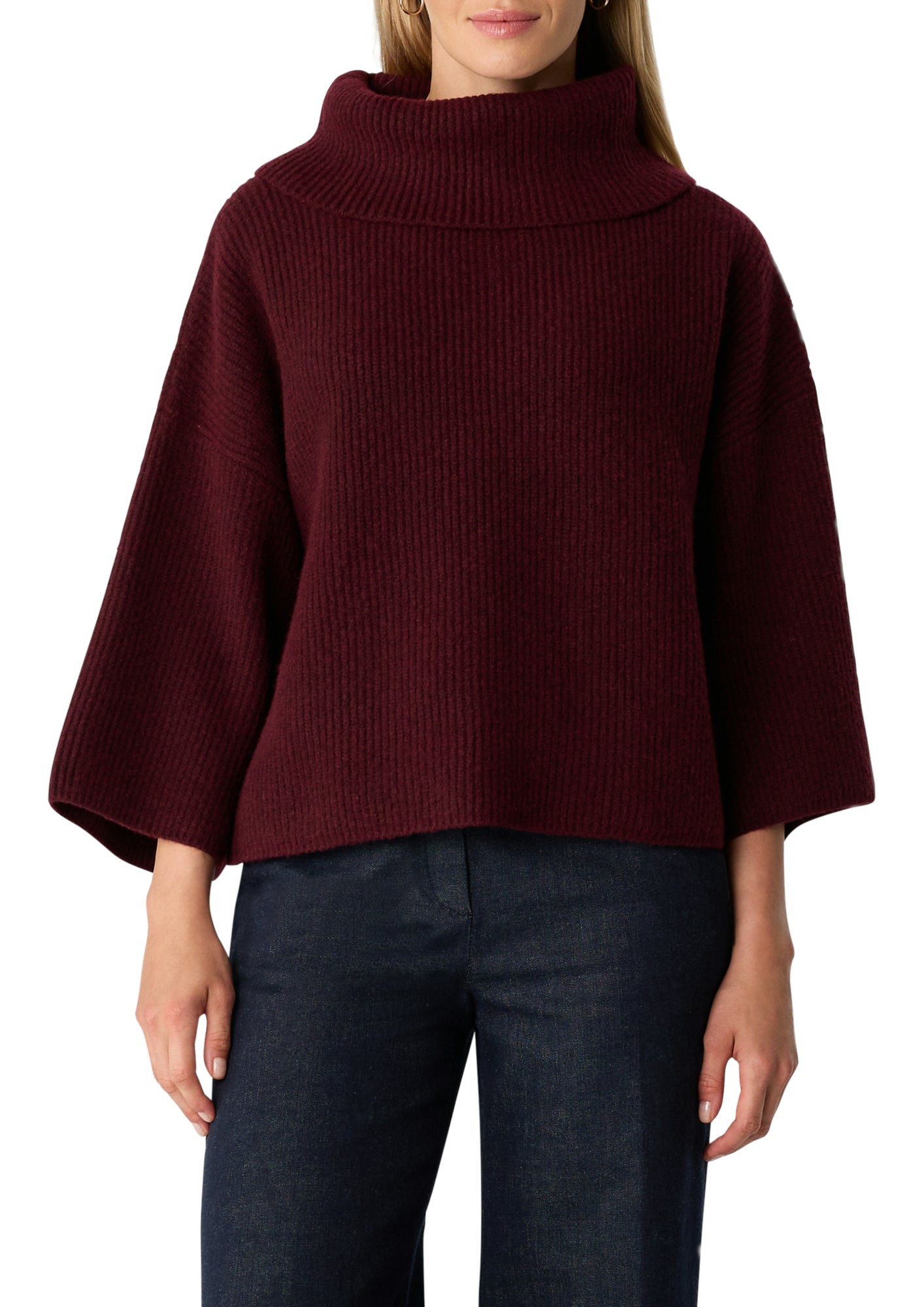 comma Pullover beere