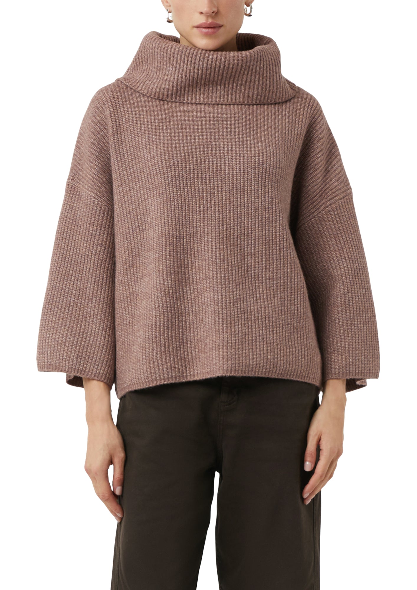 comma Pullover  hellbraun