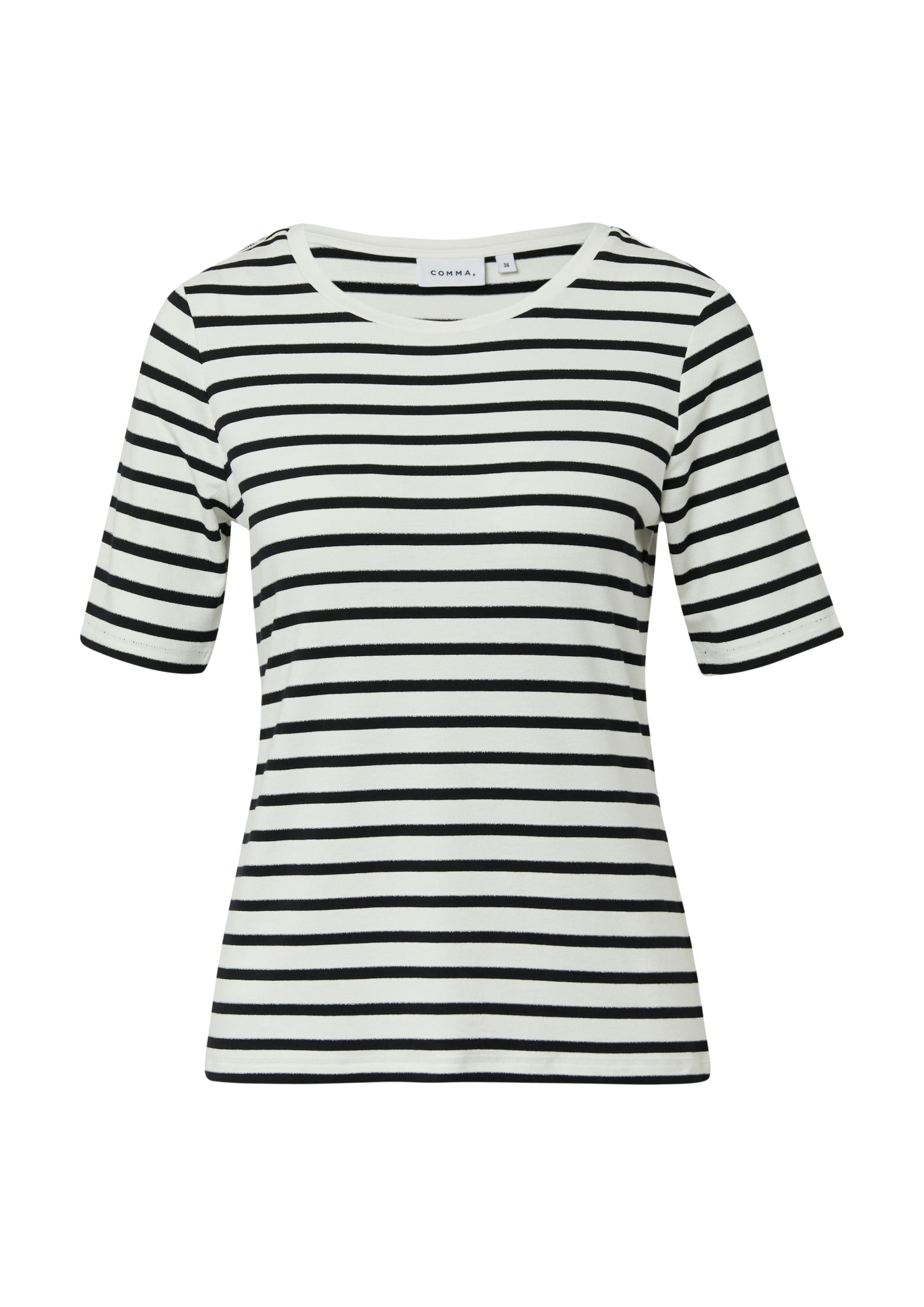 comma T-Shirts weiß