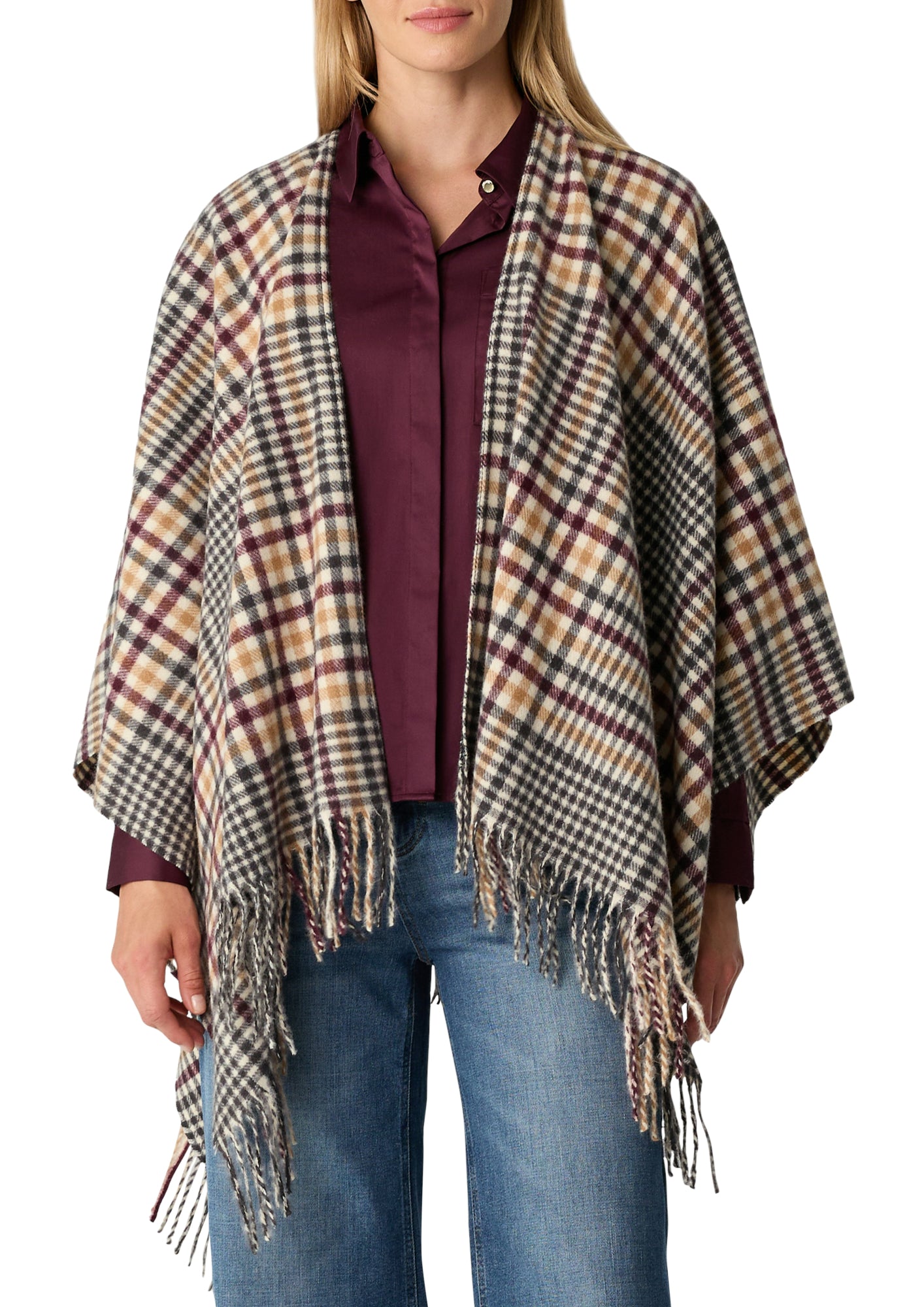 comma Ponchos, Capes  bunt