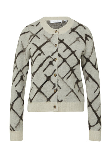 Strickjacke mit Stickerei
