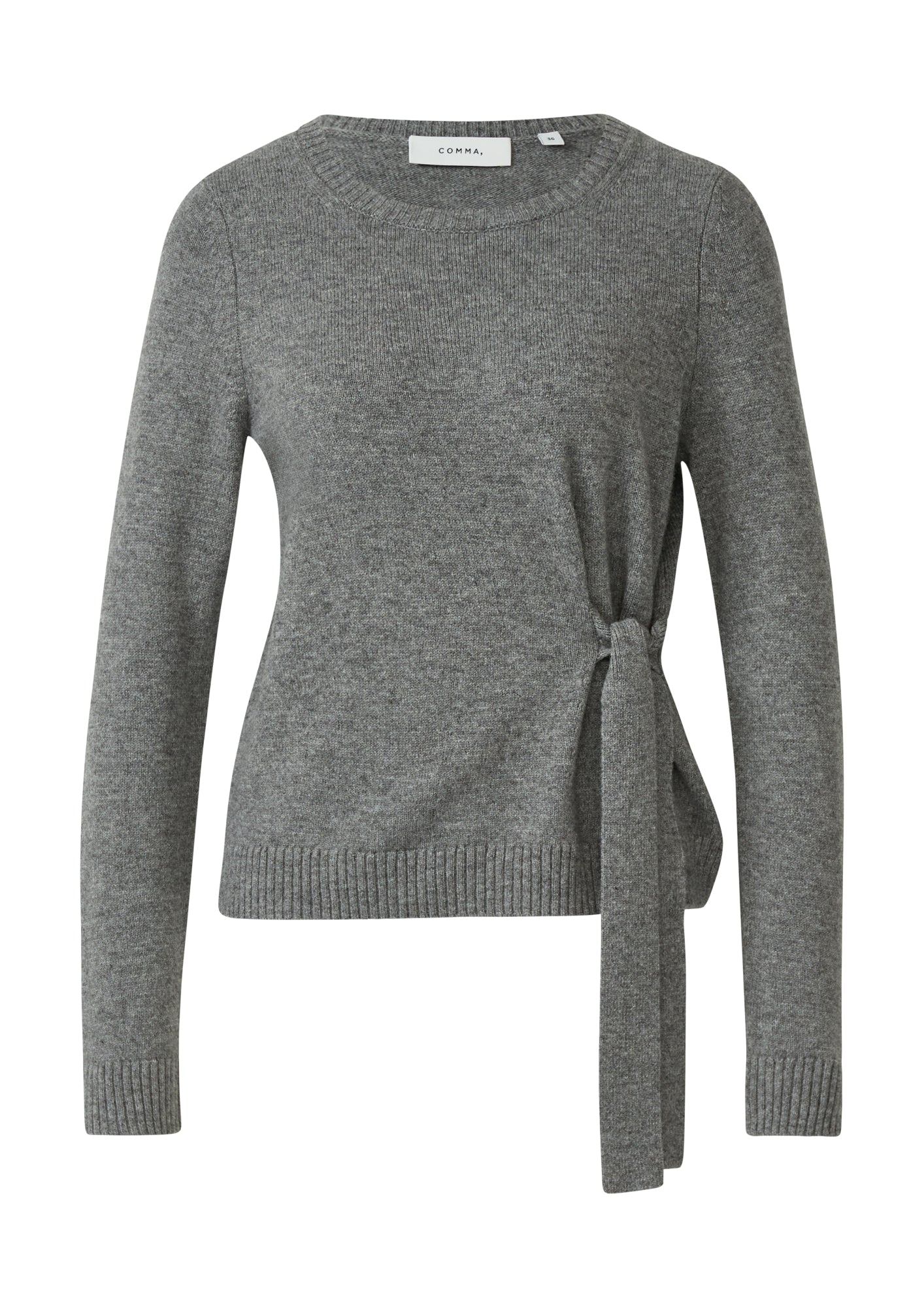 comma Pullover grau