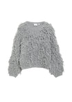comma Pullover grau