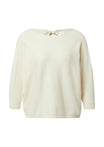 comma Pullover creme