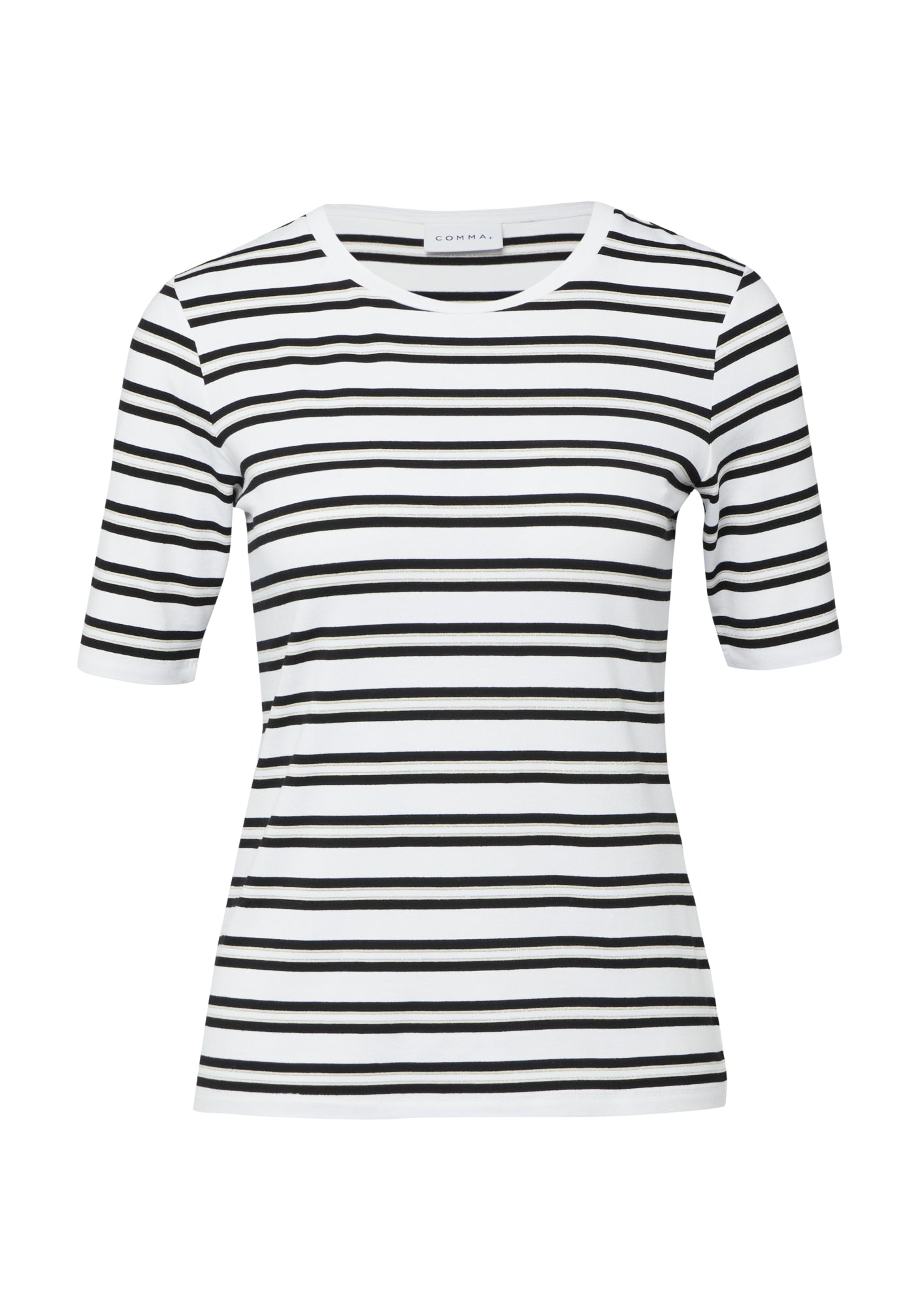 comma T-Shirts schwarz