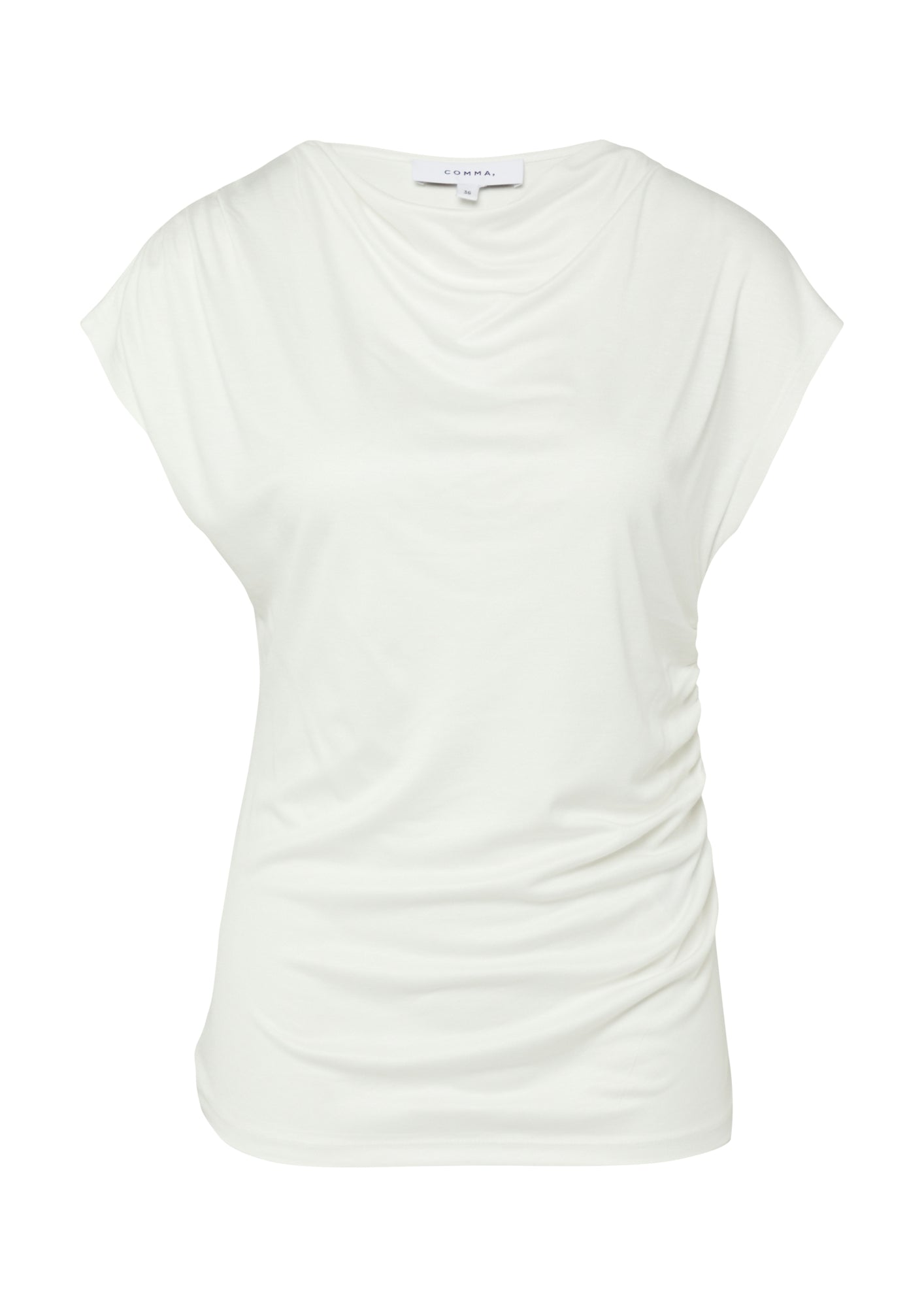 comma T-Shirts weiß