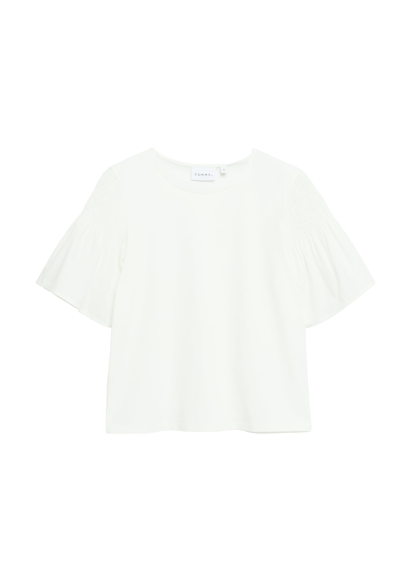 comma T-Shirts weiß