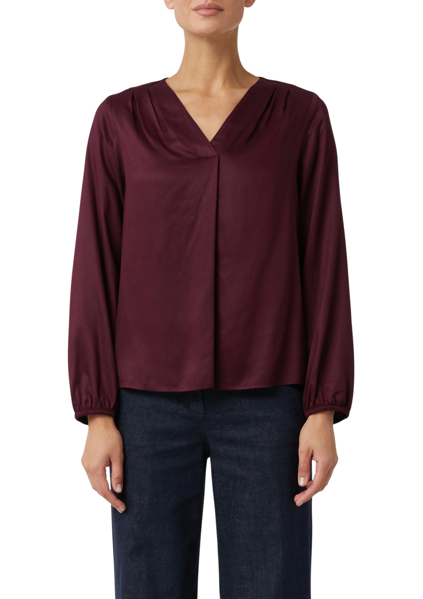 comma Blusen bordeaux