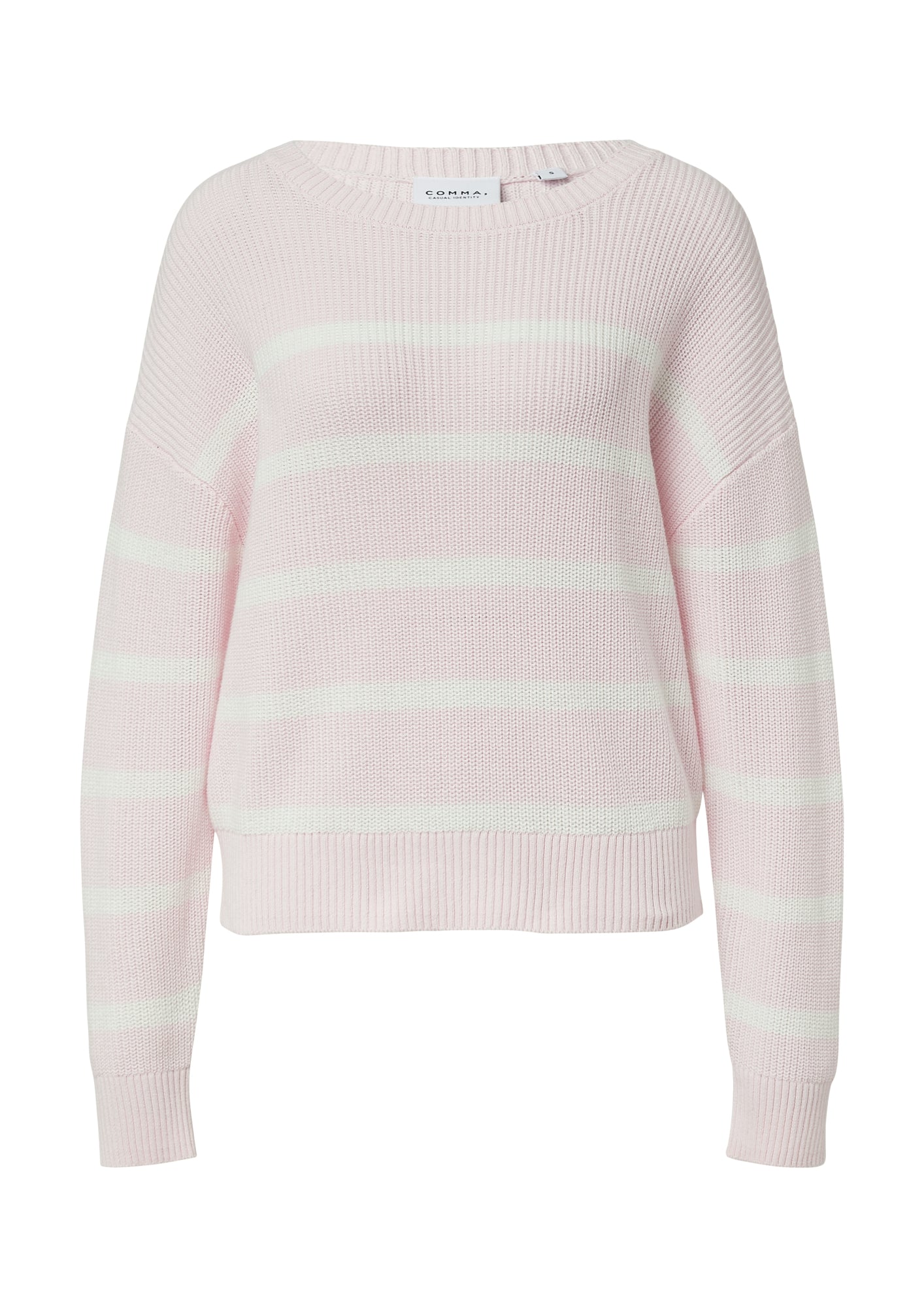 comma casual identity Pullover weiß