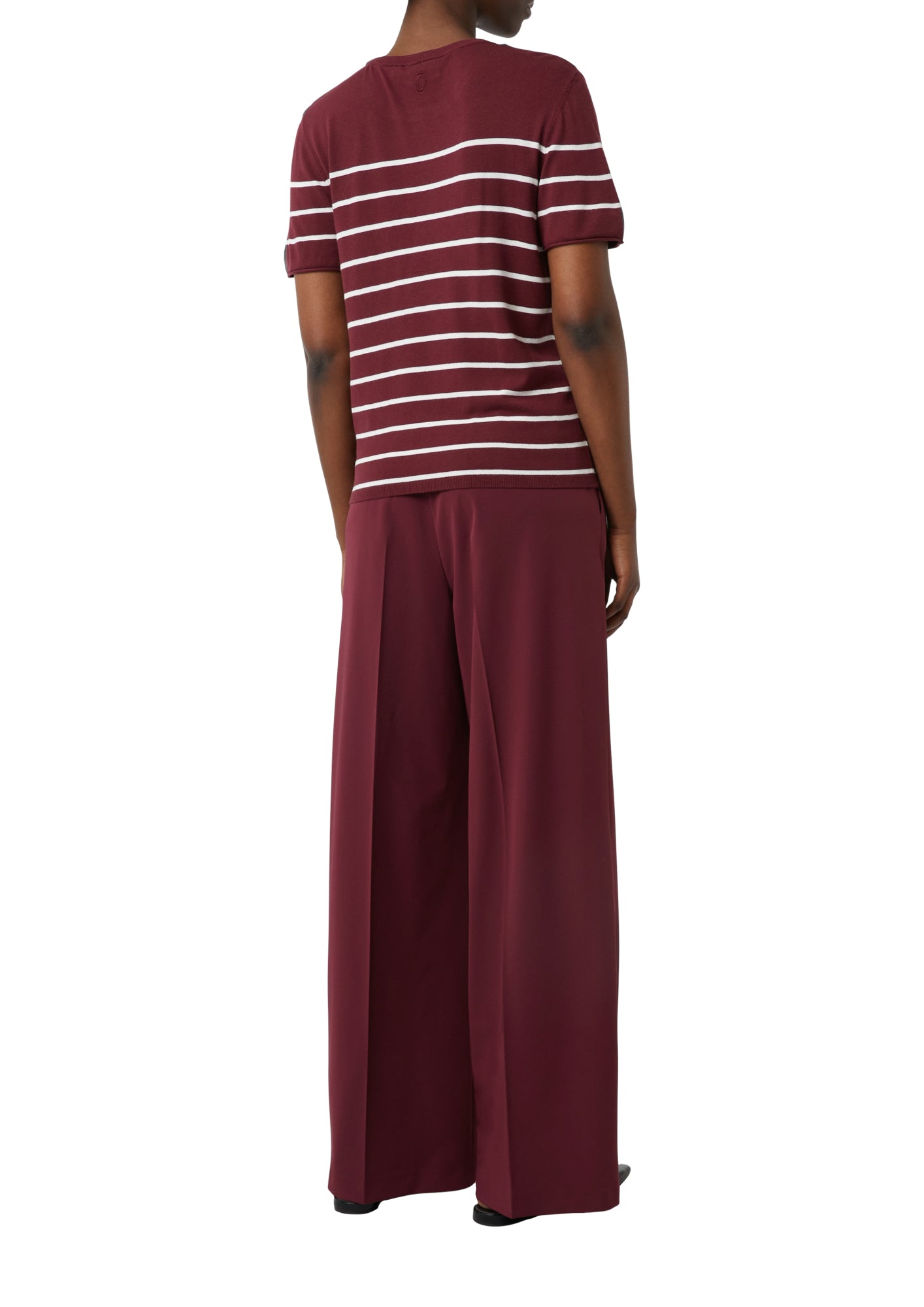 comma casual identity Pullover bordeaux