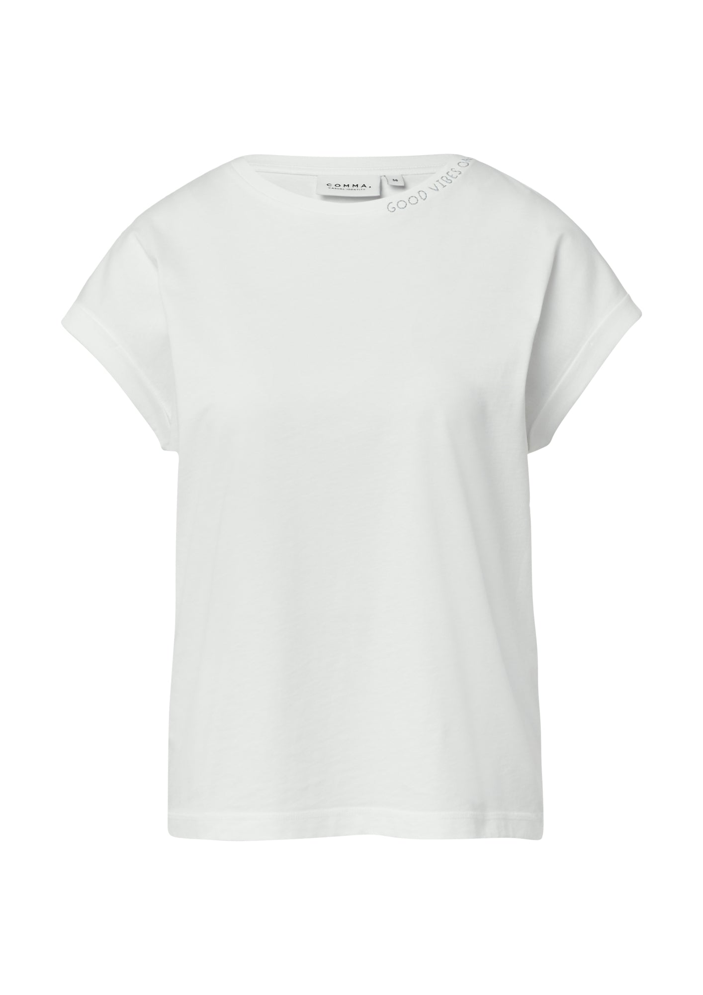 comma casual identity T-Shirts weiß