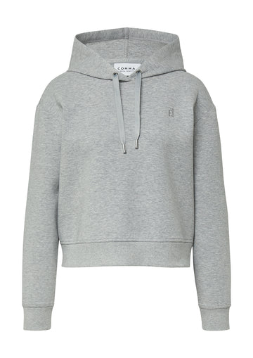 Sweatshirt mit Logo-Stickerei