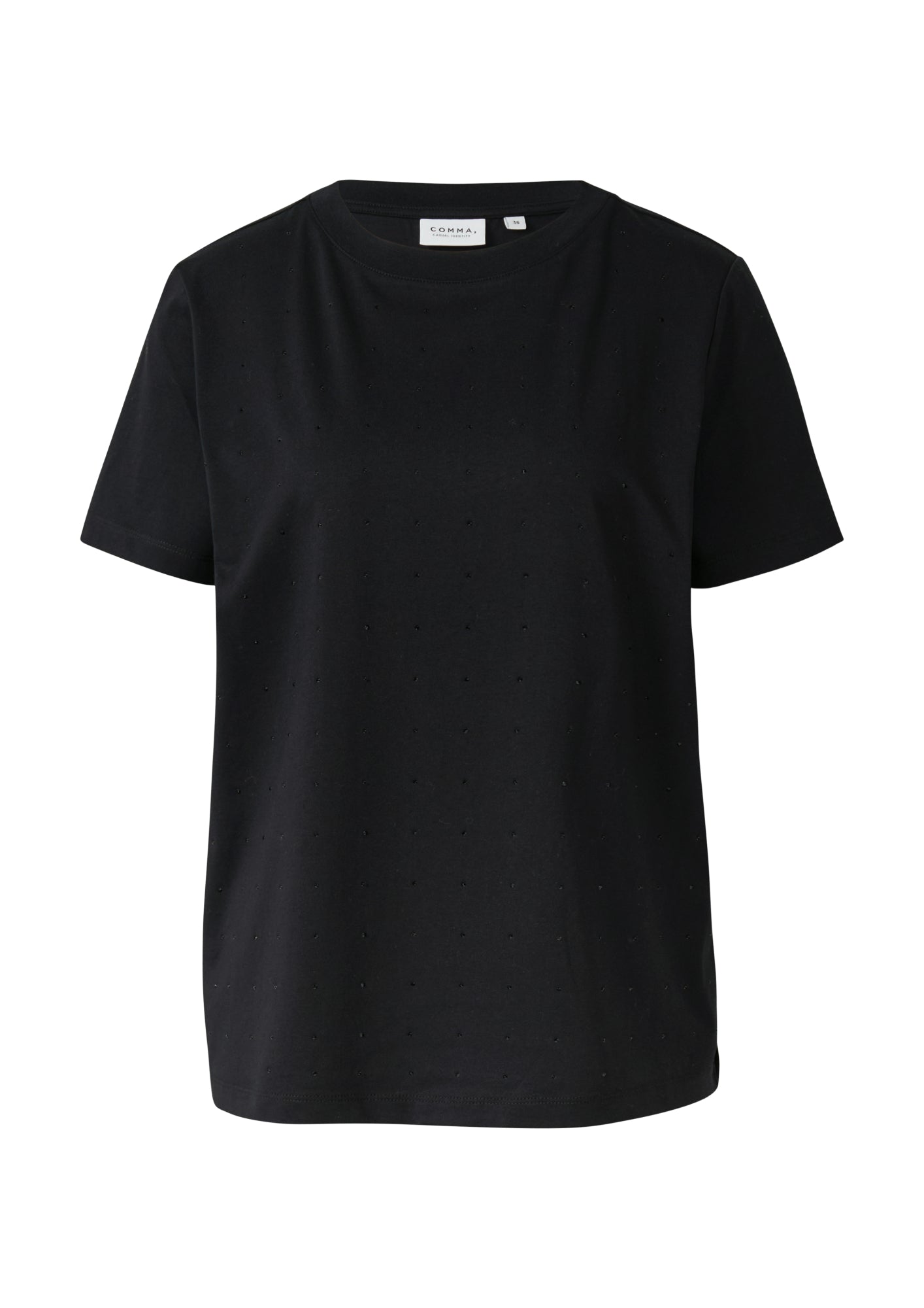 comma casual identity T-Shirts  schwarz