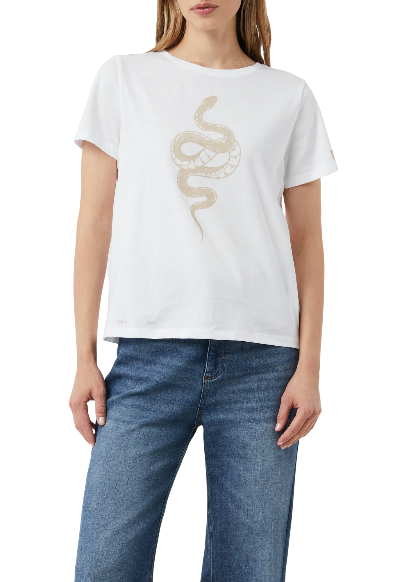comma casual identity T-Shirts weiß