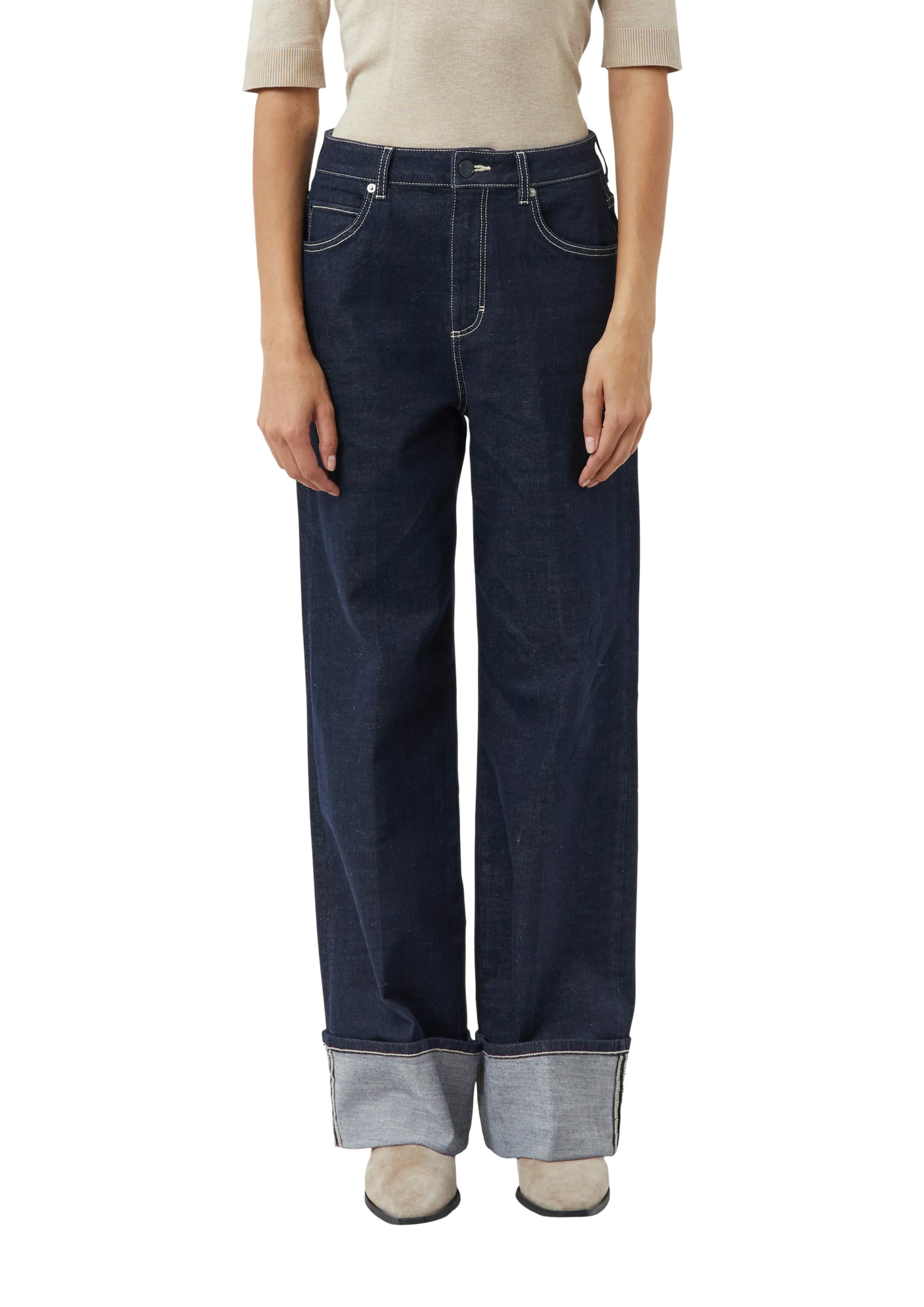 comma casual identity Jeans blau