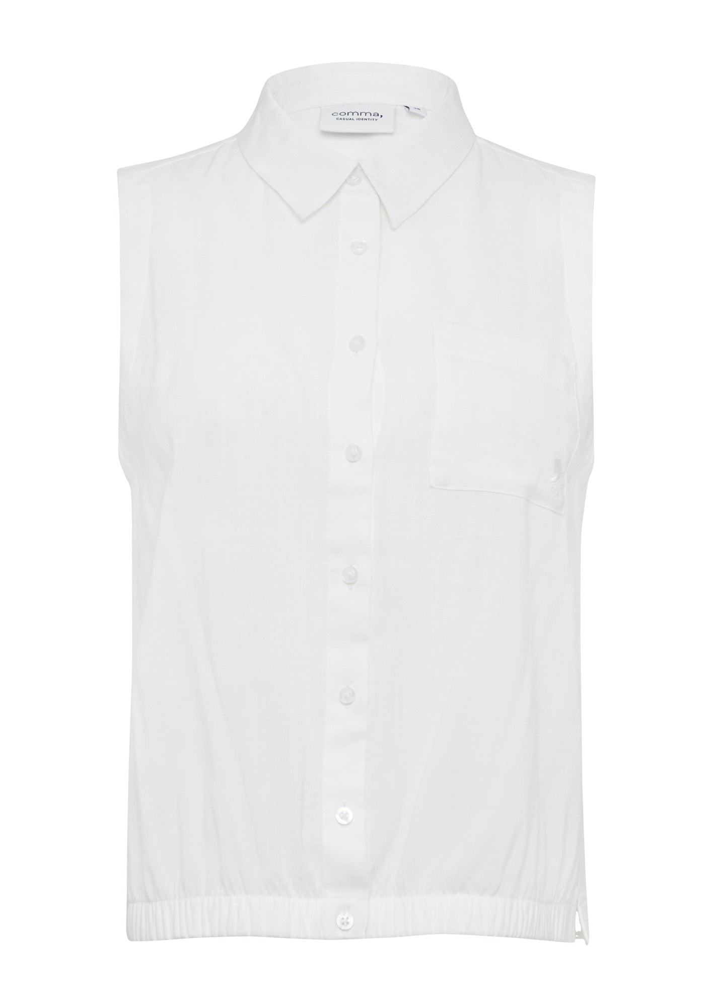 comma casual identity Blusen weiß