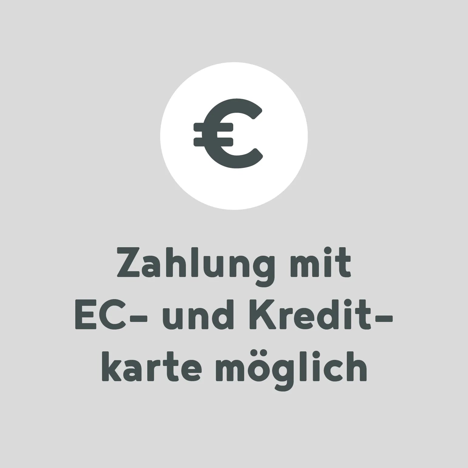 Die Zahlung mit EC- oder Kreditkarten im freys Restaurant.