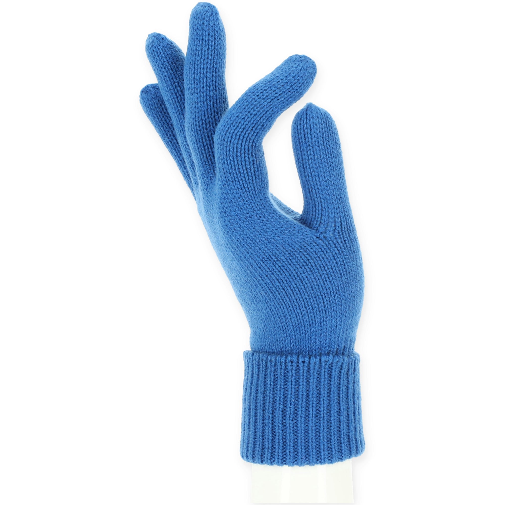 halsüberkopf Handschuhe blau