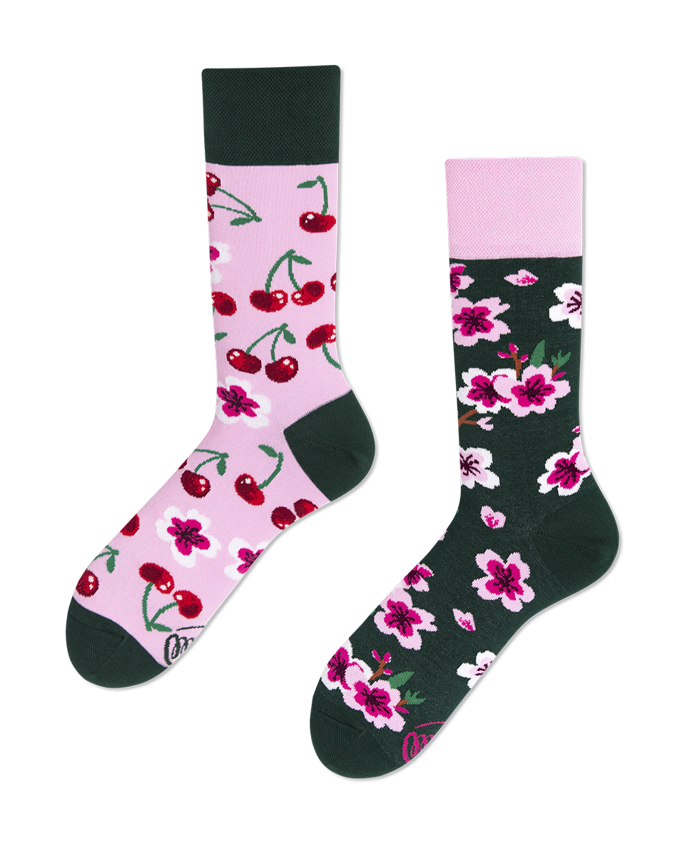 many mornings Socken pink