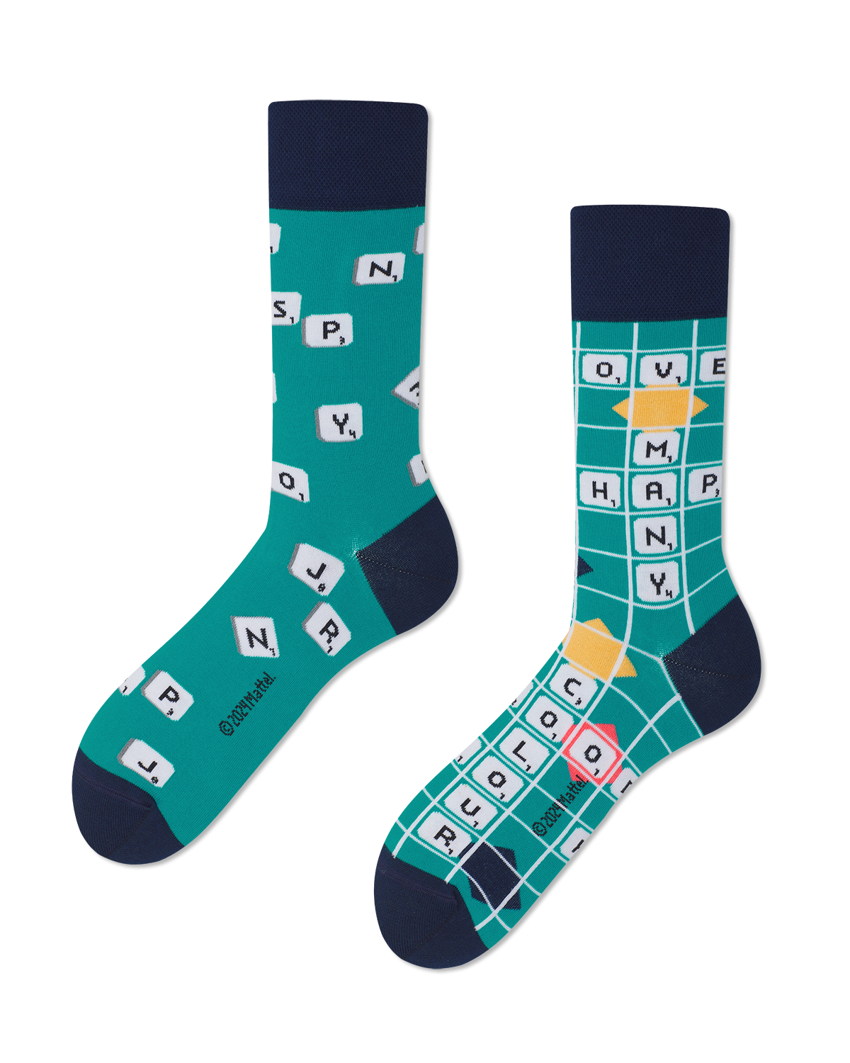 many mornings Socken grün