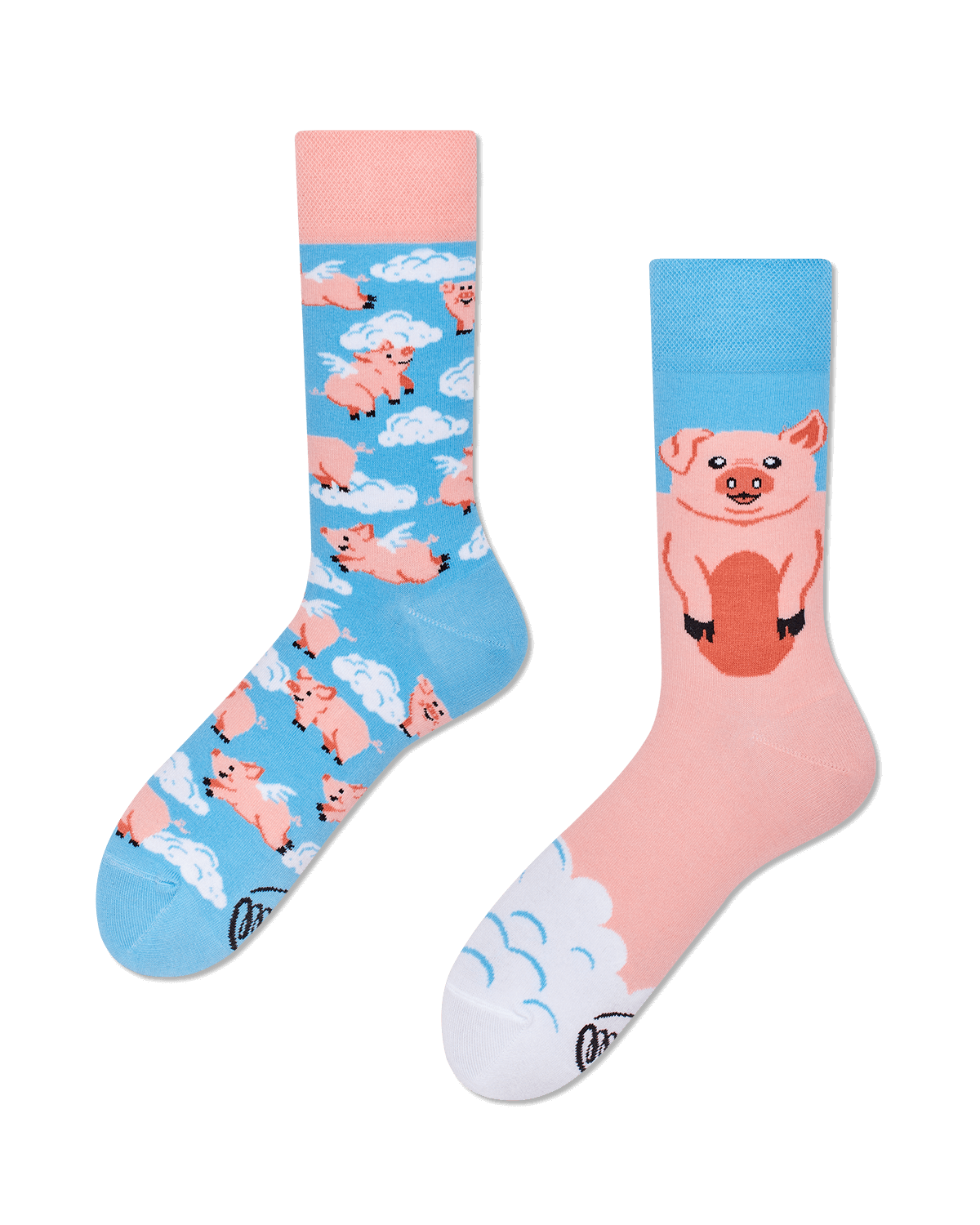 many mornings Socken rosa