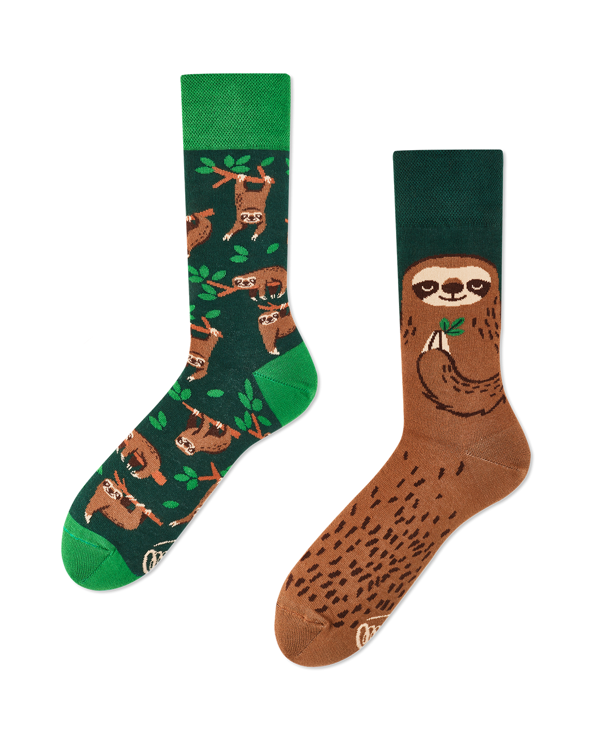many mornings Socken braun