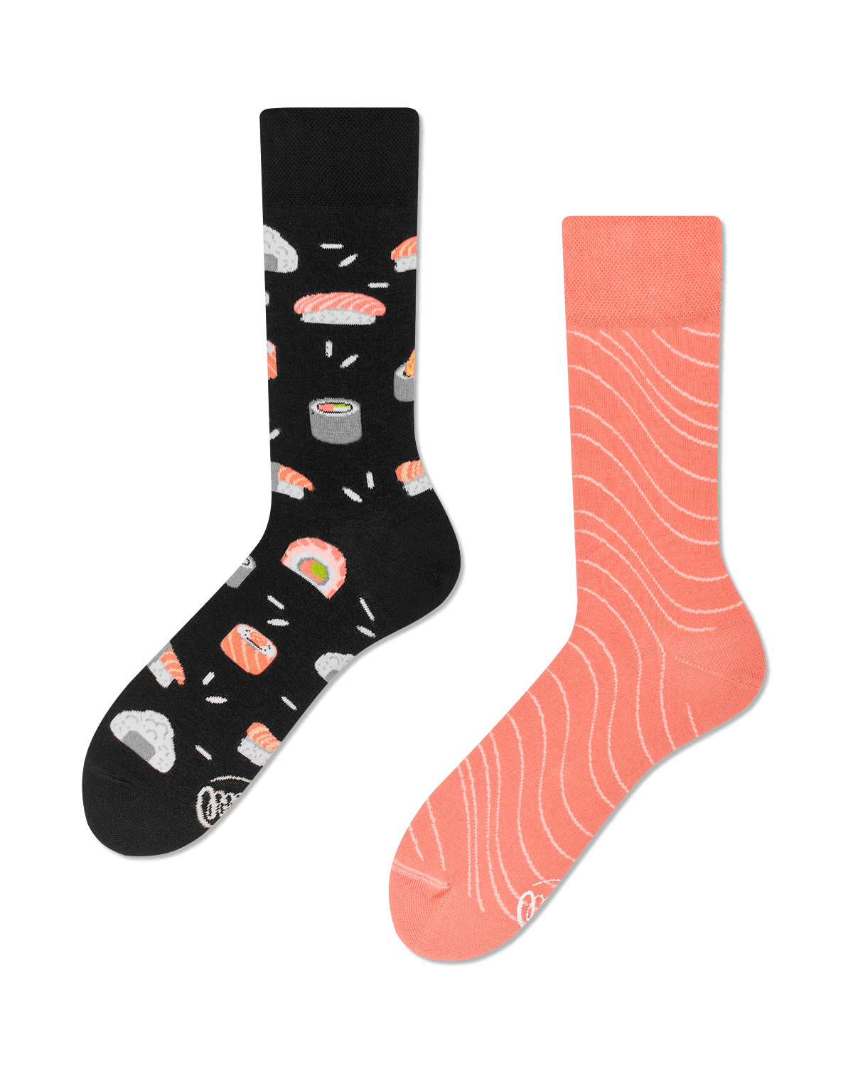 many mornings Socken koralle
