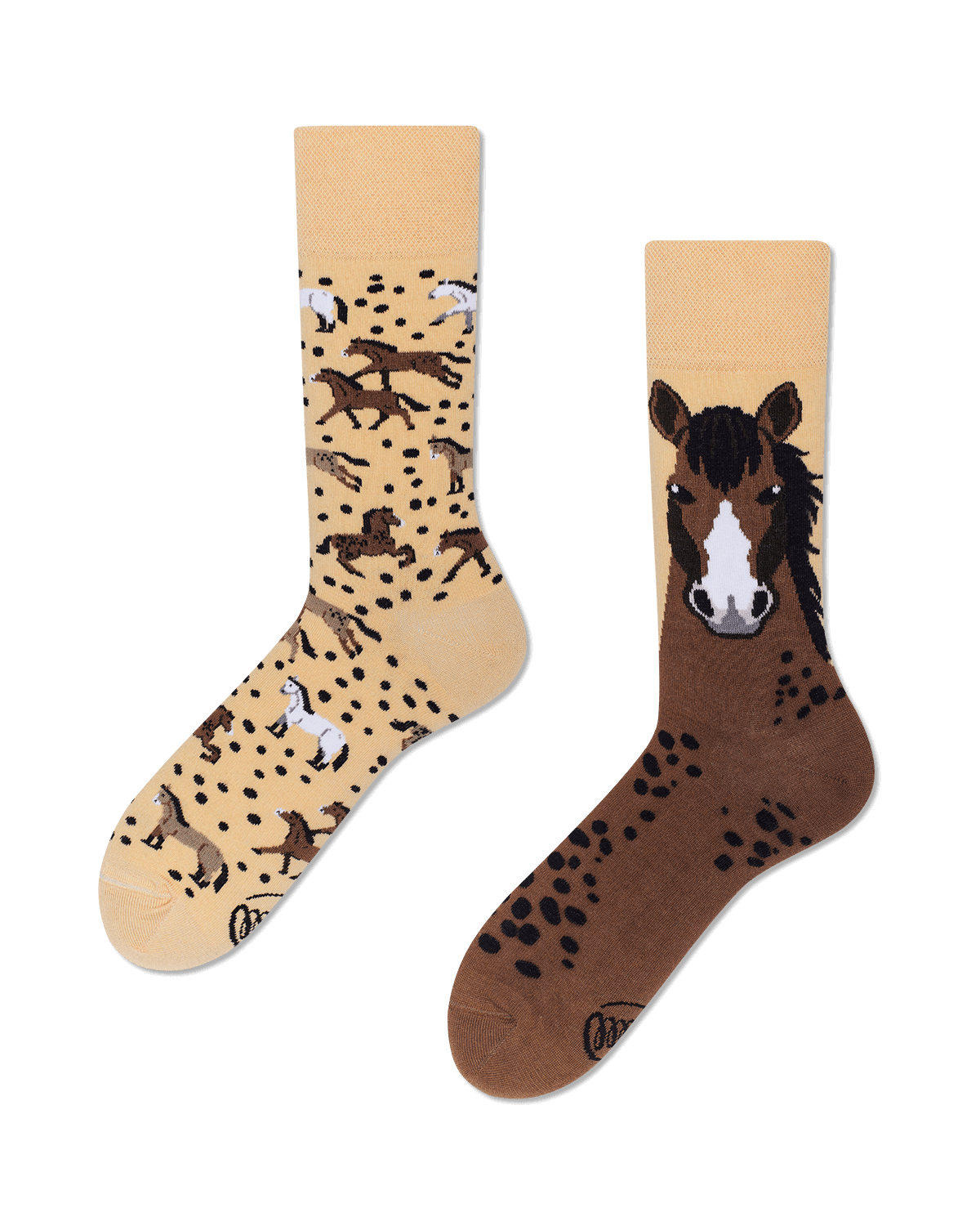 many mornings Socken braun