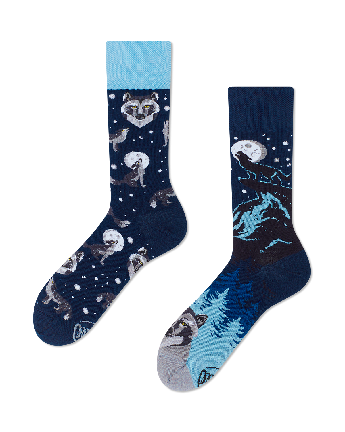 many mornings Socken  dunkelblau