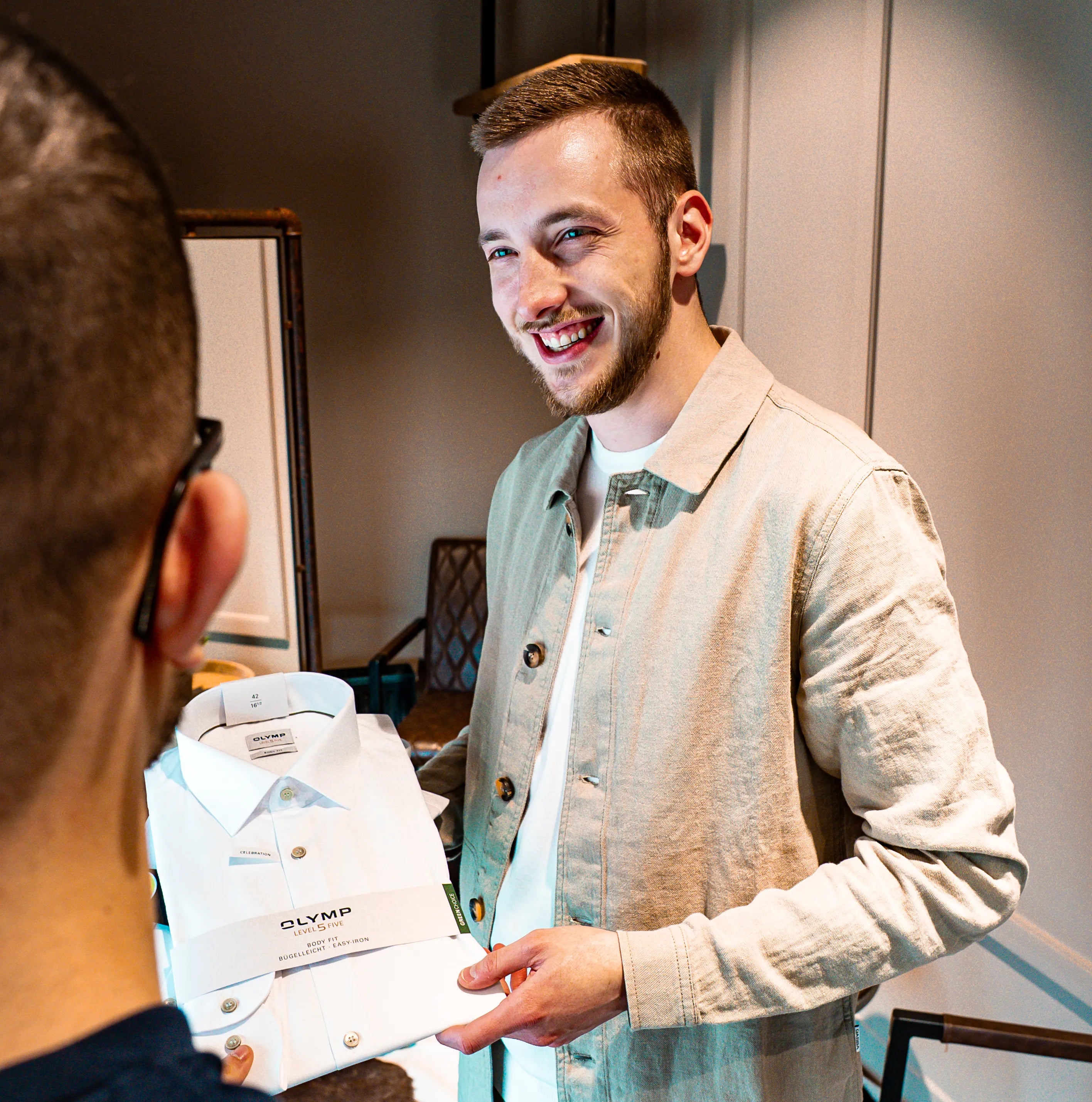 Lukas Bergmann, Modeberater in Marktredwitz