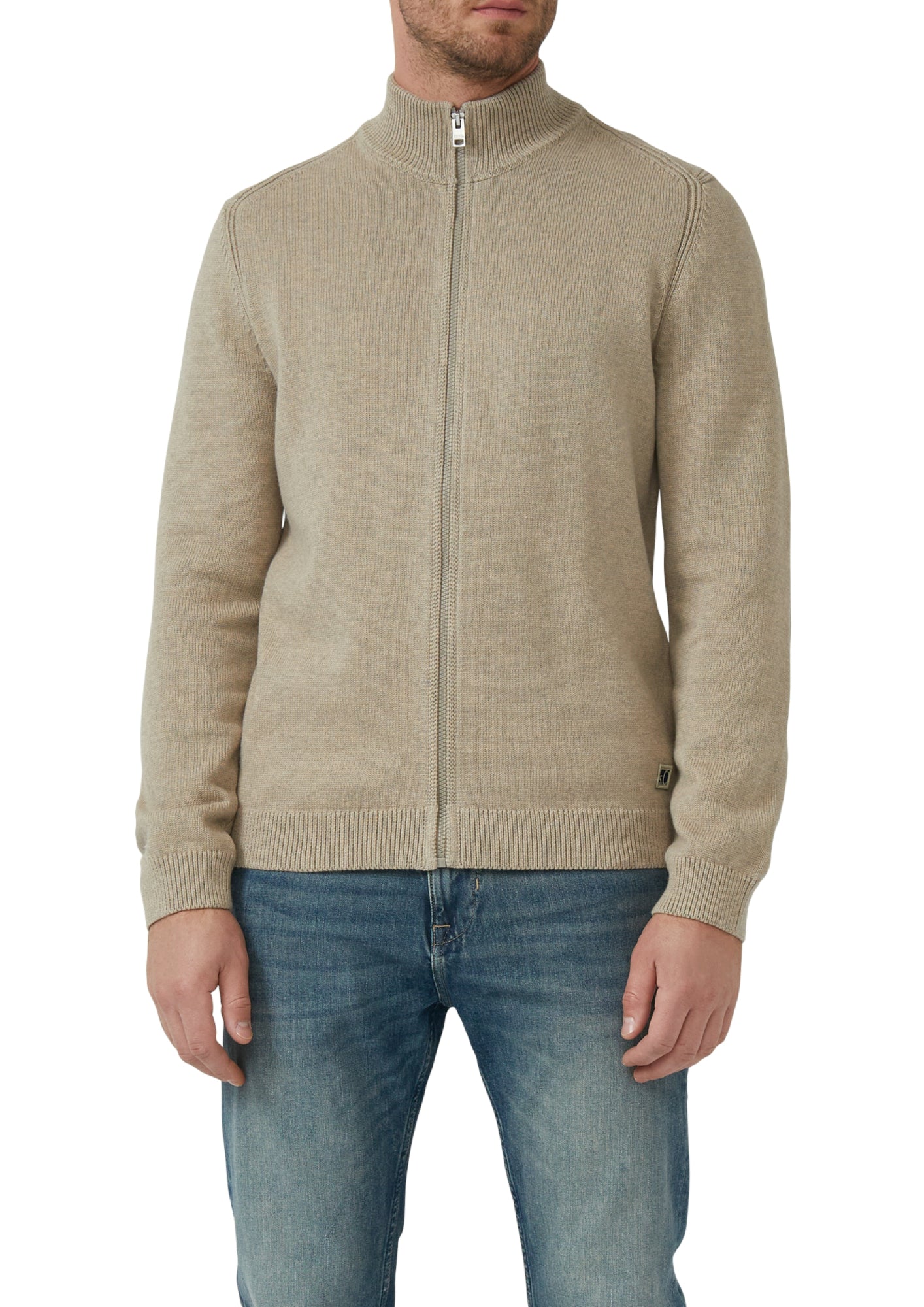s.Oliver Strickjacken beige
