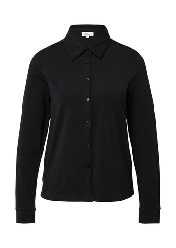 Elastische Jerseybluse