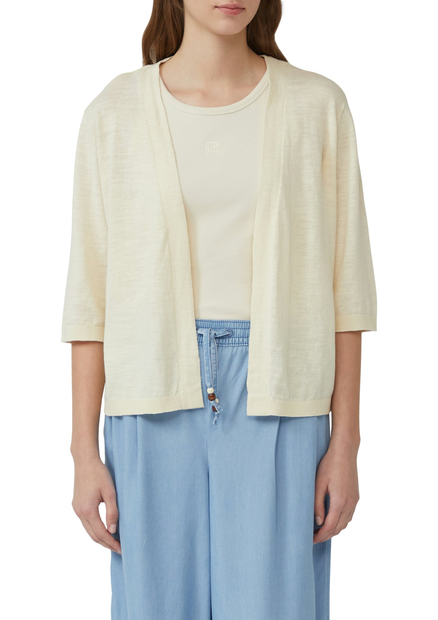 s.Oliver Strickjacken creme