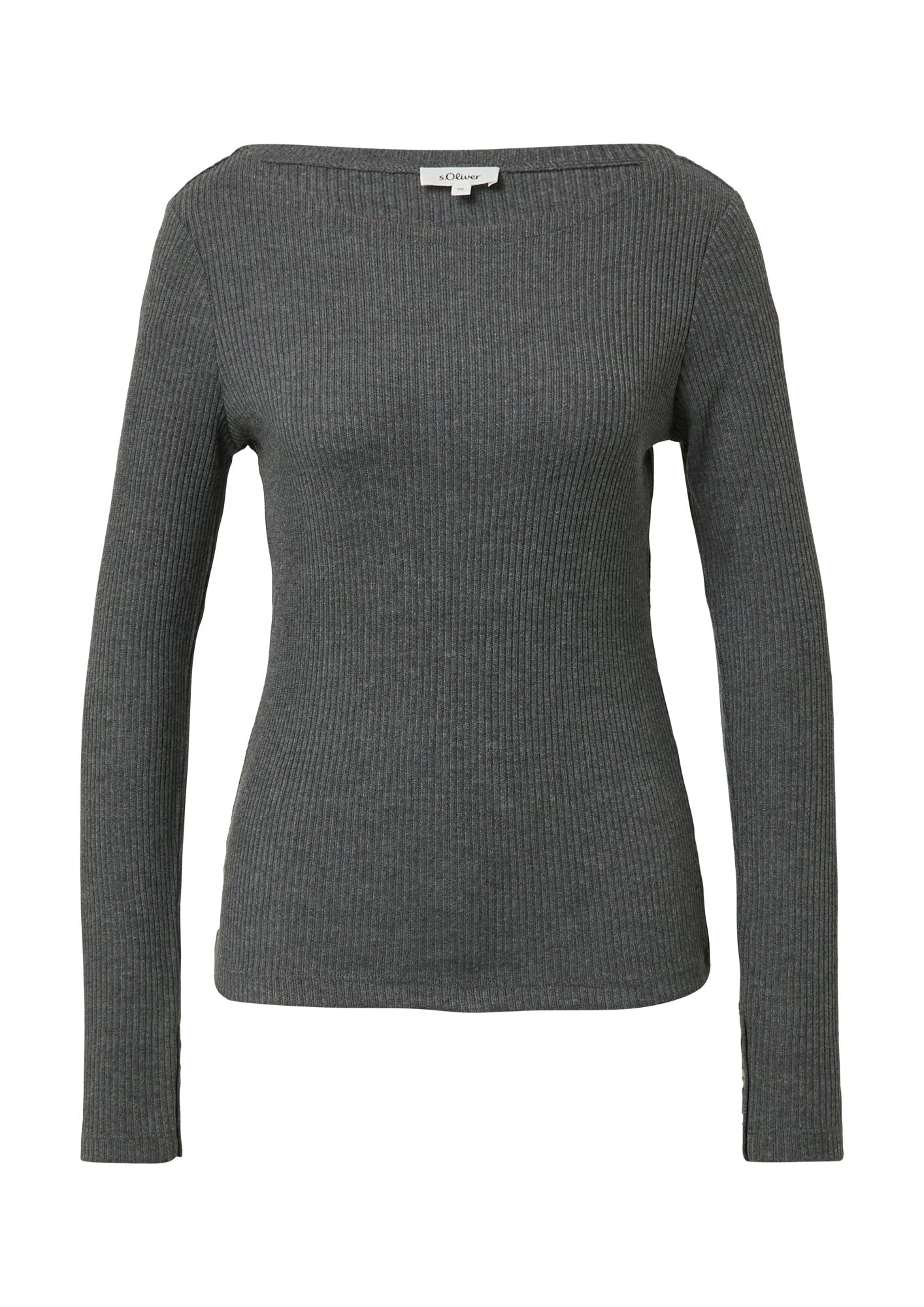 s.Oliver Langarmshirts  grau