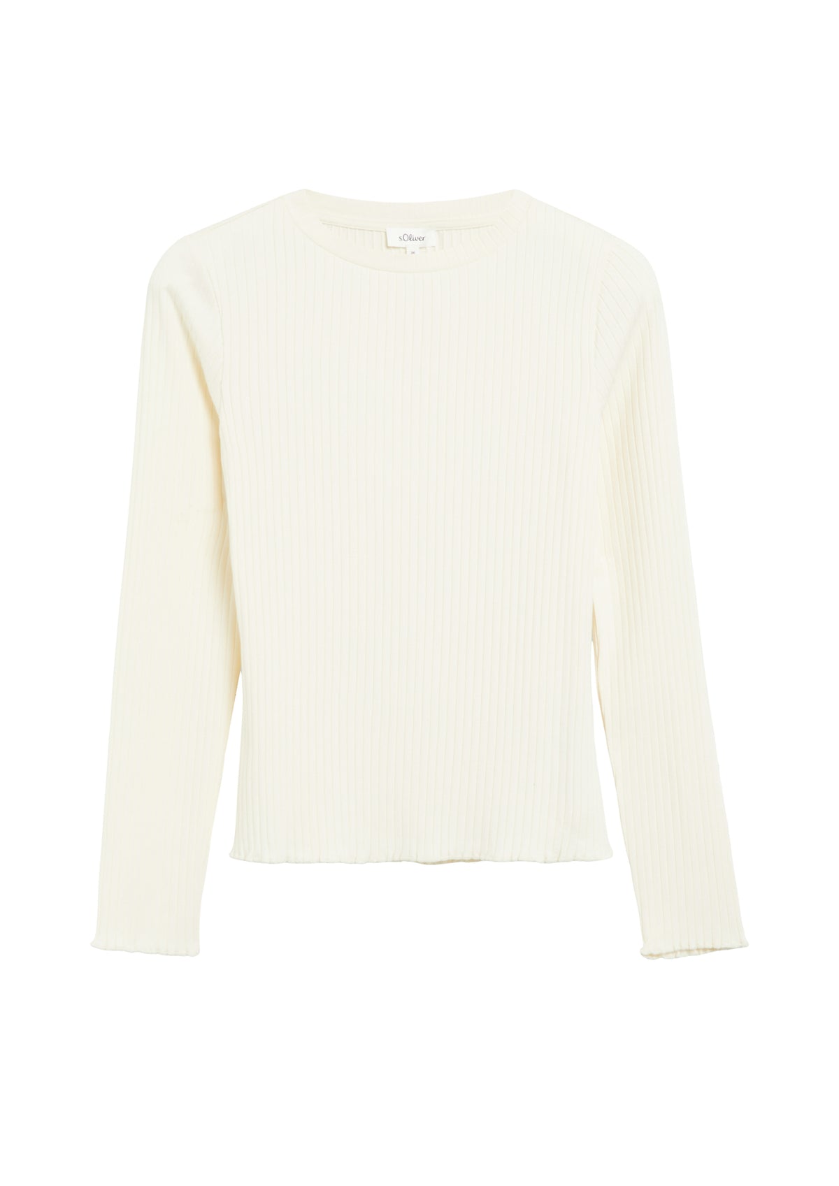 s.Oliver Langarmshirts creme