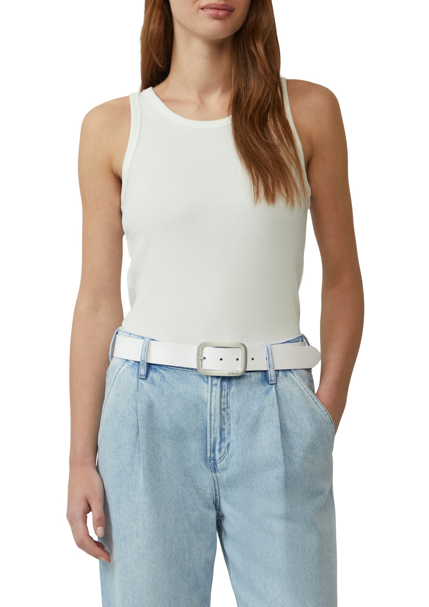 s.Oliver Gürtel creme