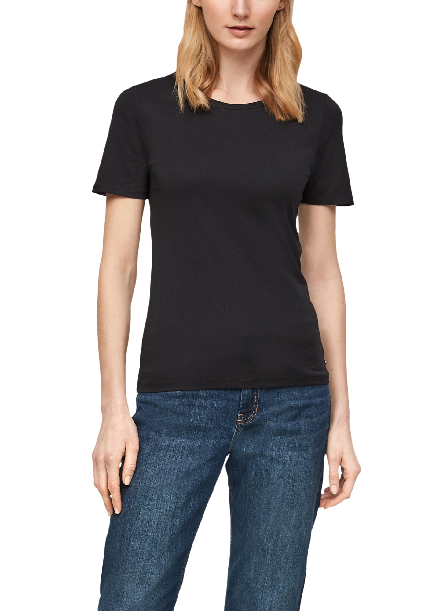 s.Oliver T-Shirts schwarz
